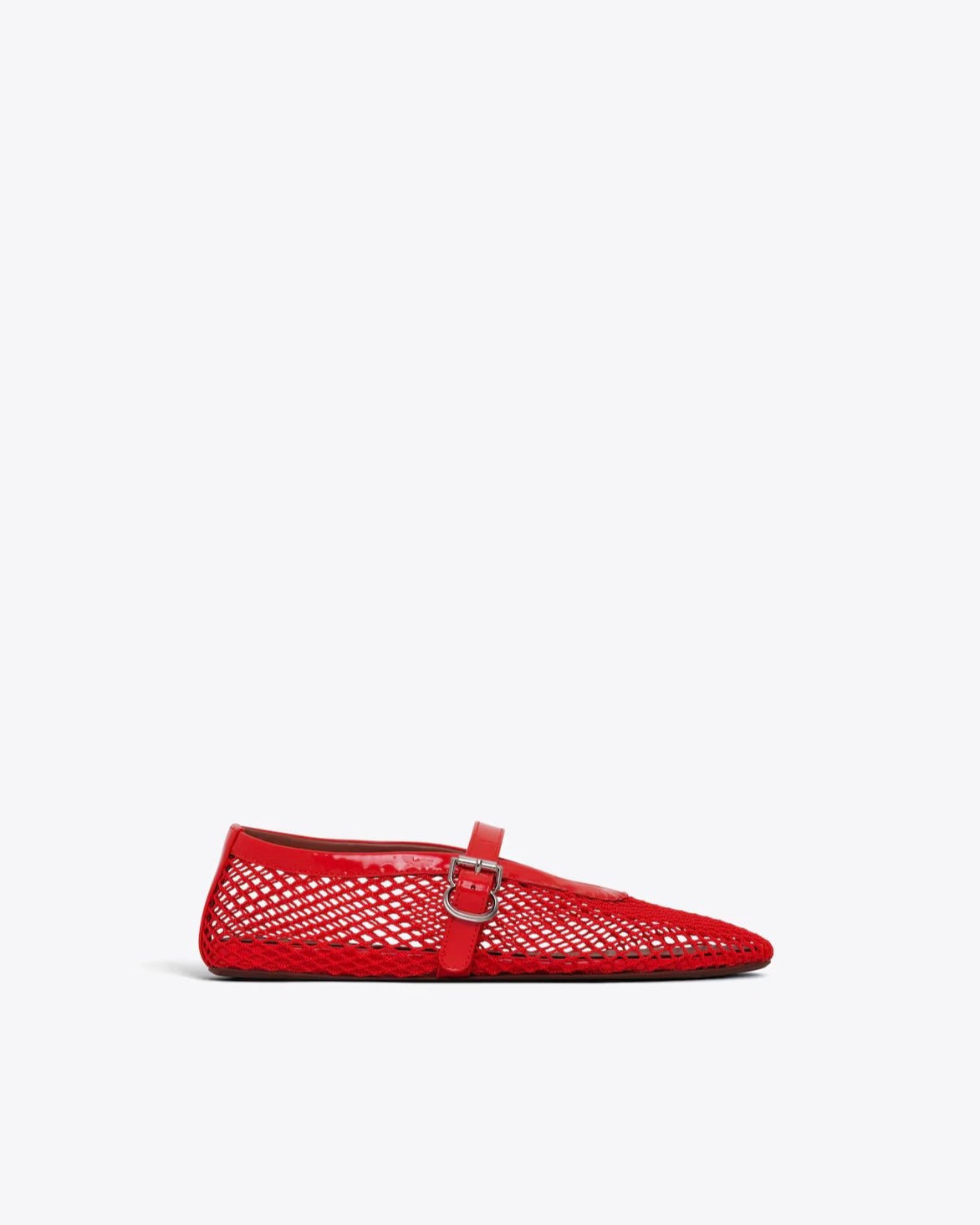 Aeden Paris Mesh Ballet Flats