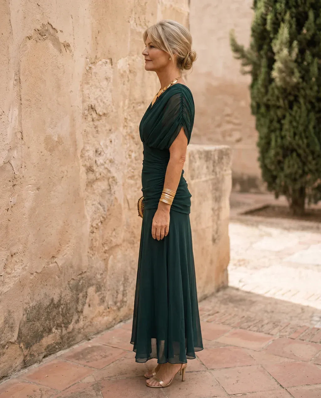 Erika Mesh Maxi Dress