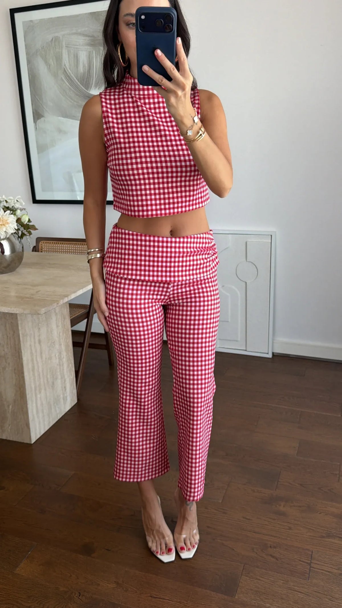Vintage Century Gingham Co-Ord Set