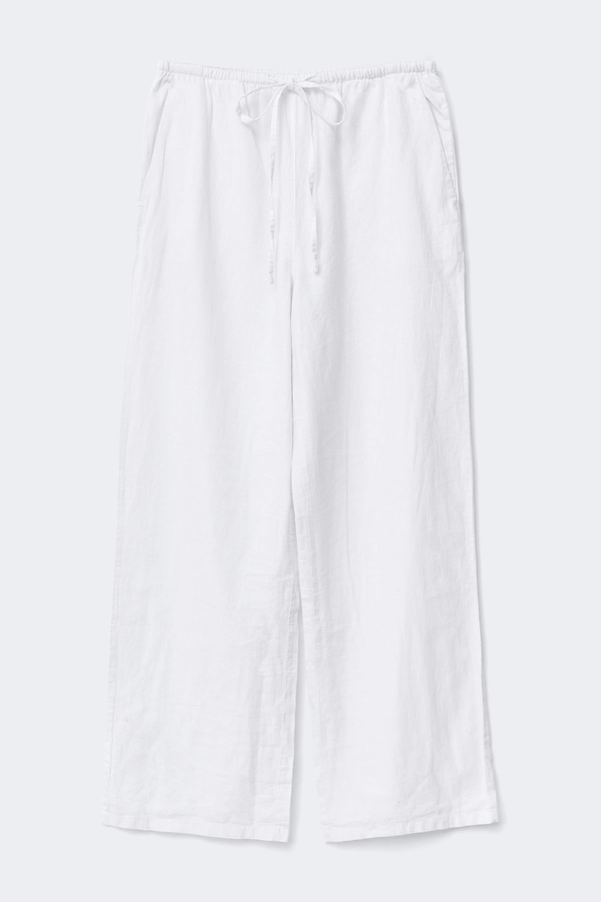 linen blend trousers