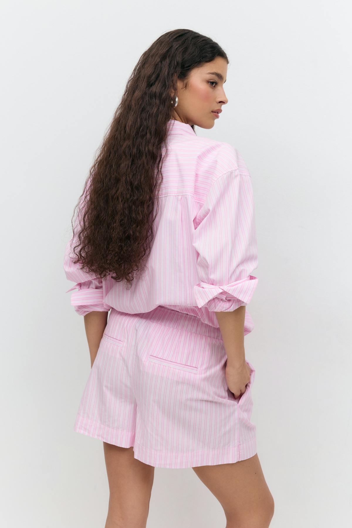 Poplin shorts
