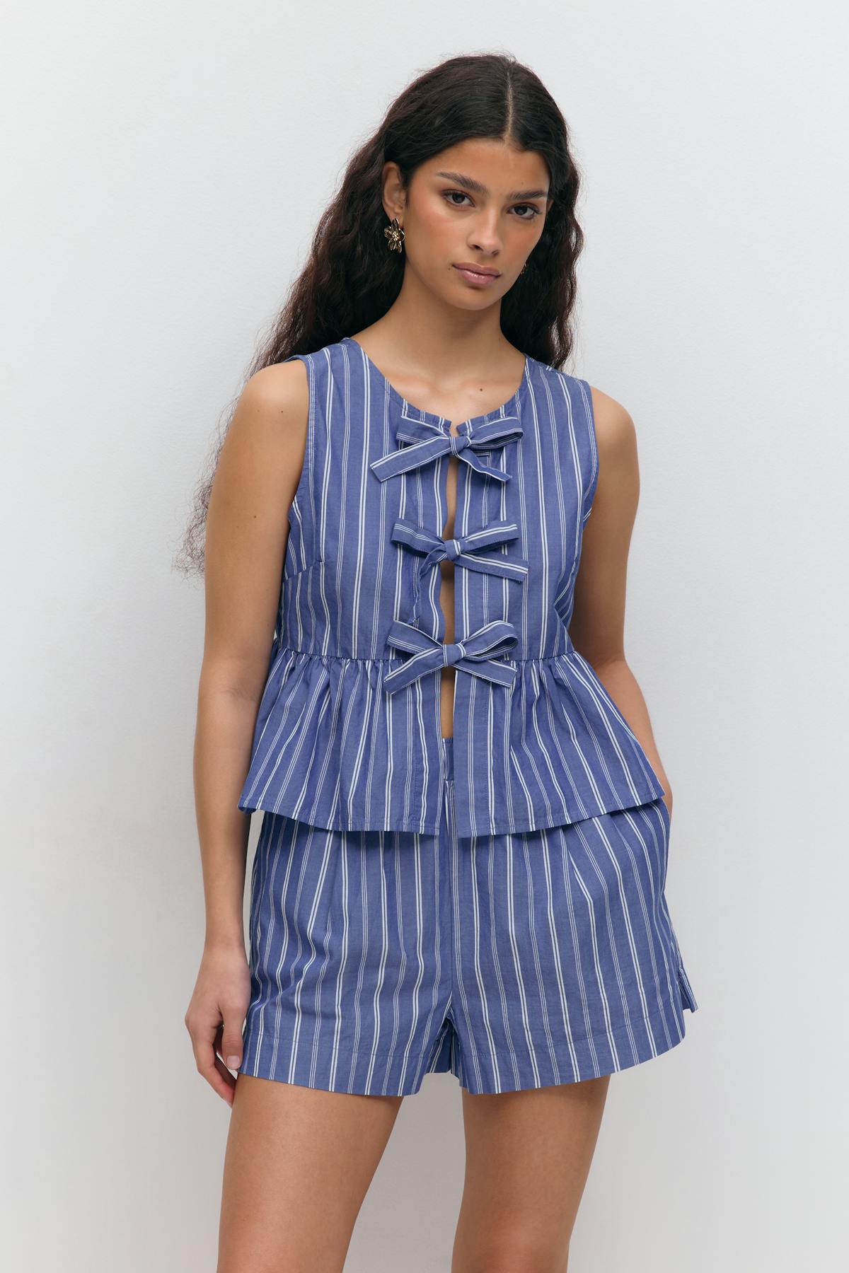Poplin shorts