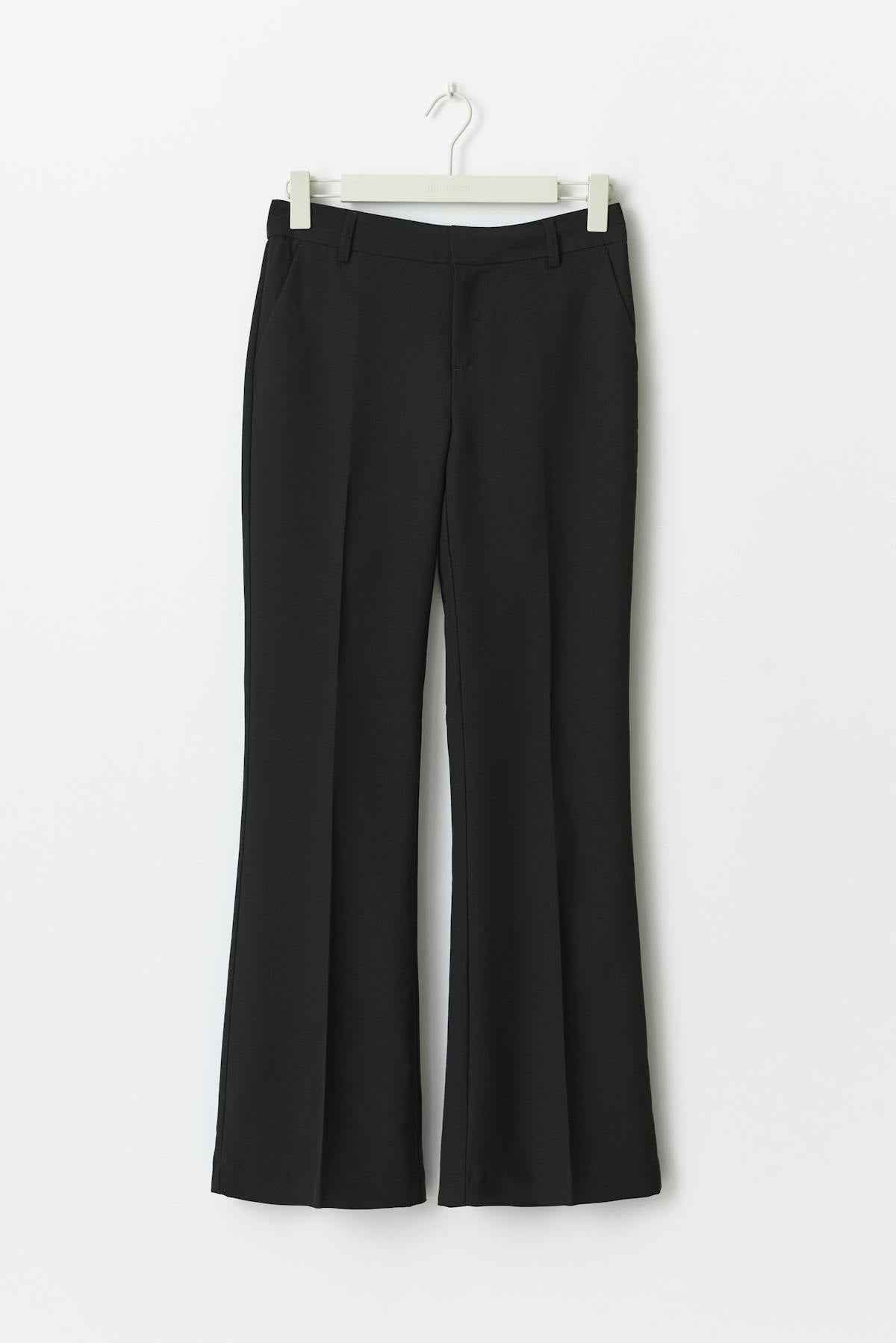 Relaxed bootcut trousers