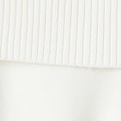 Knitted folded down shorts