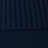 Knitted folded down shorts