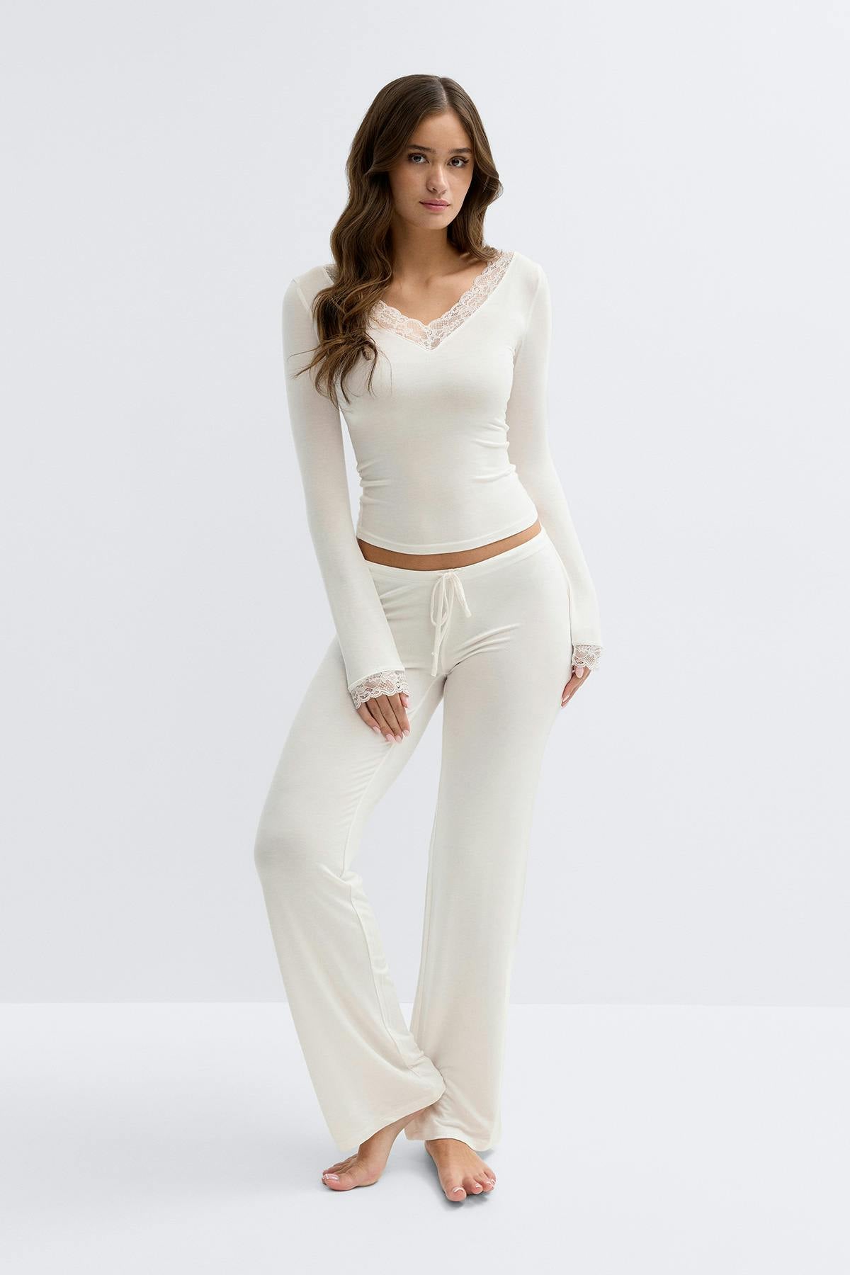 Low waist loungewear trousers