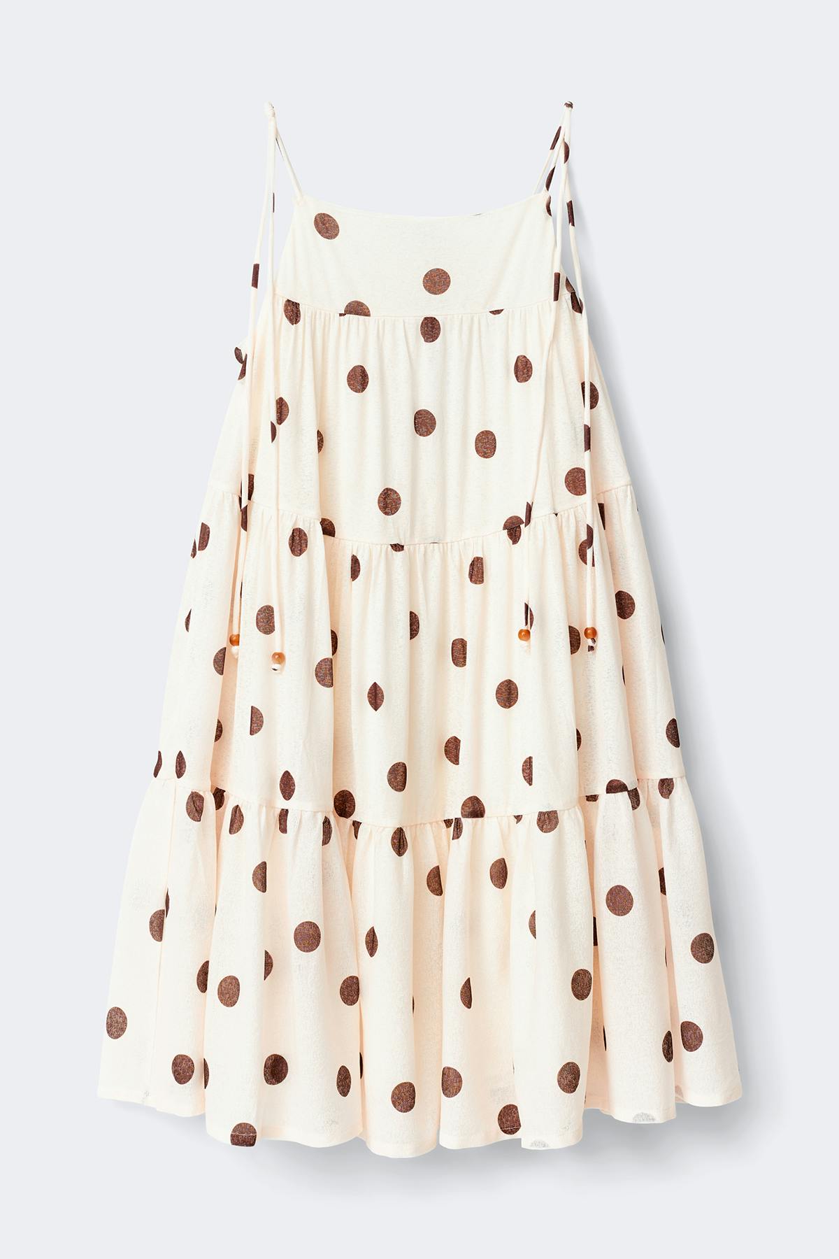 Flowy strap detail dress