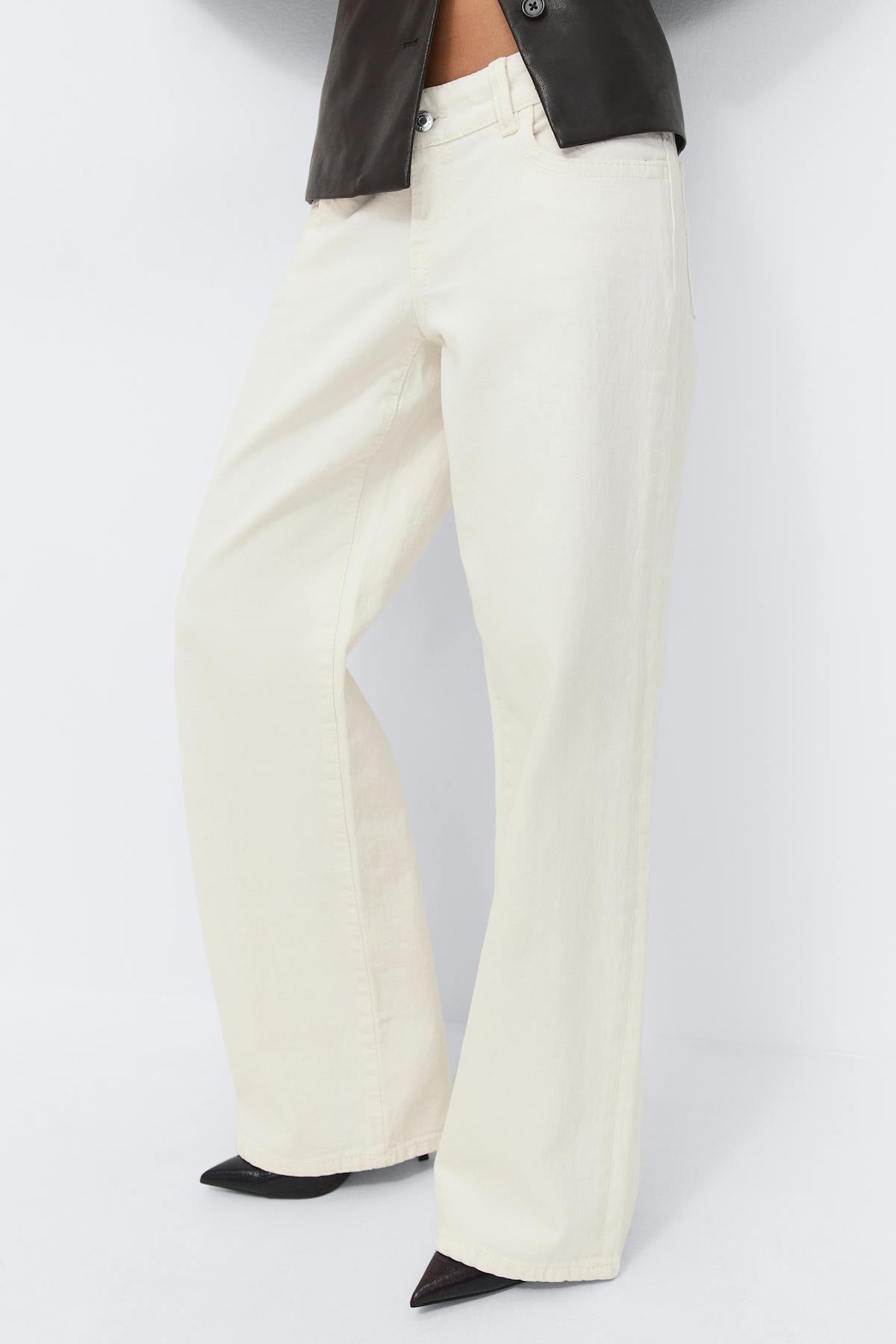 Ultra low wide jeans