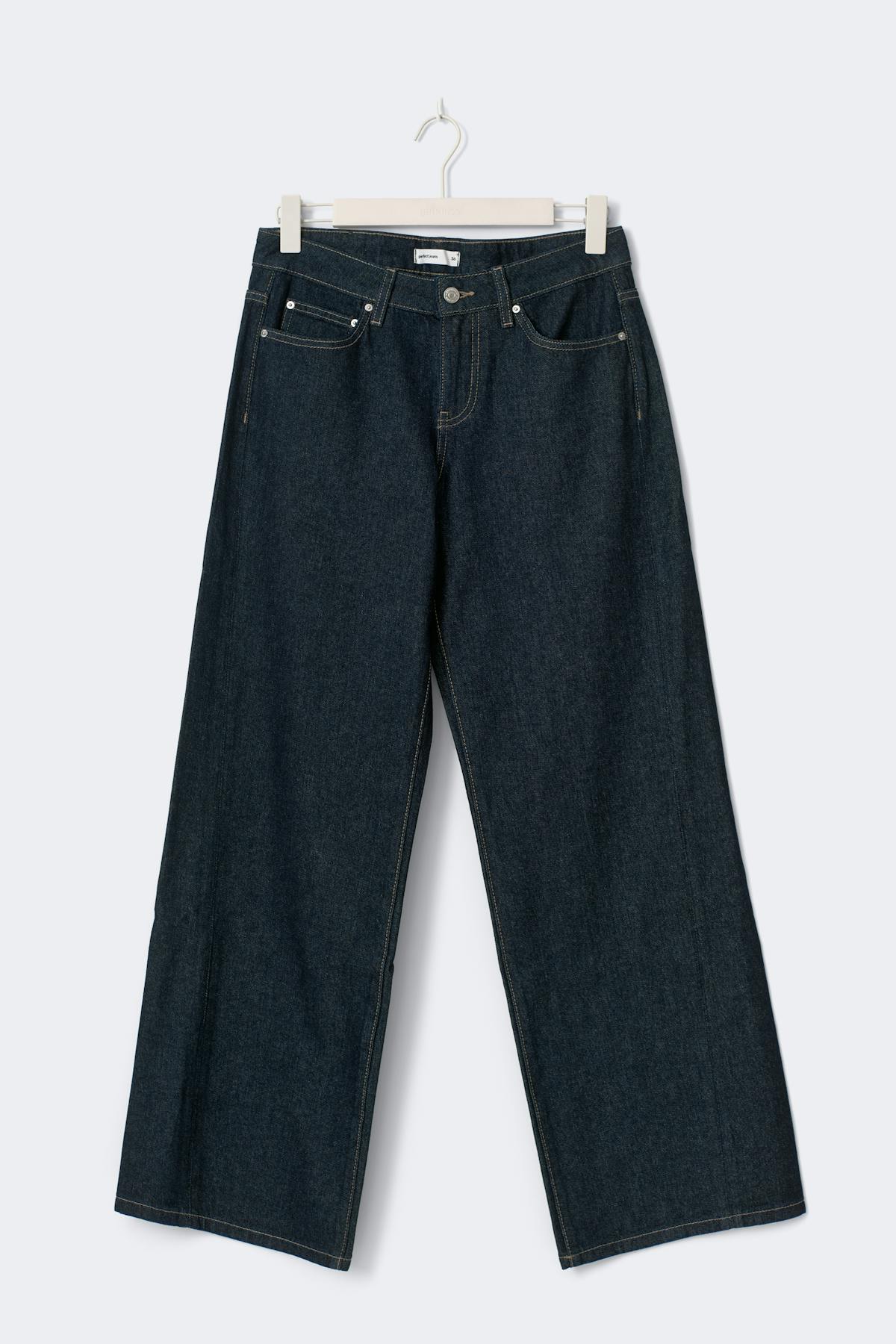Ultra low petite bootcut jeans