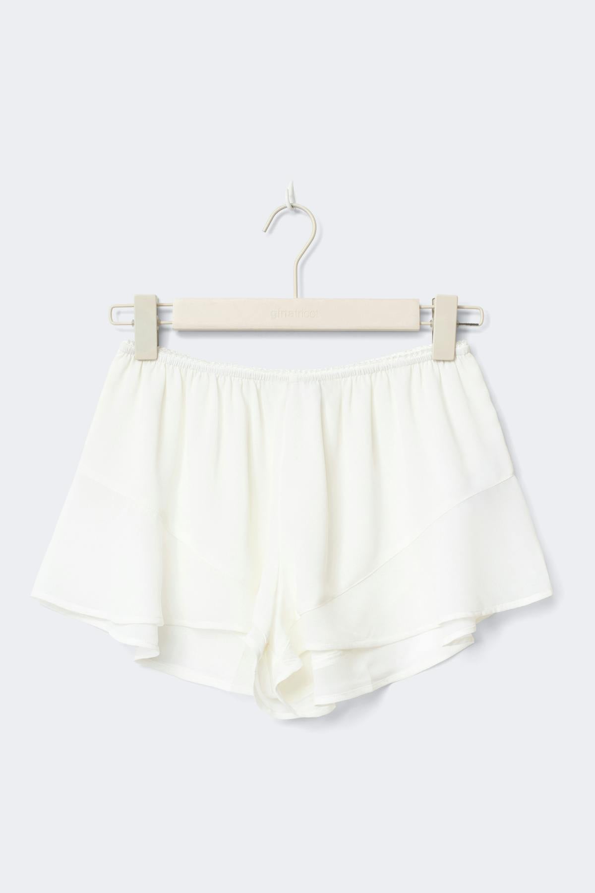 Chiffon loungewear shorts