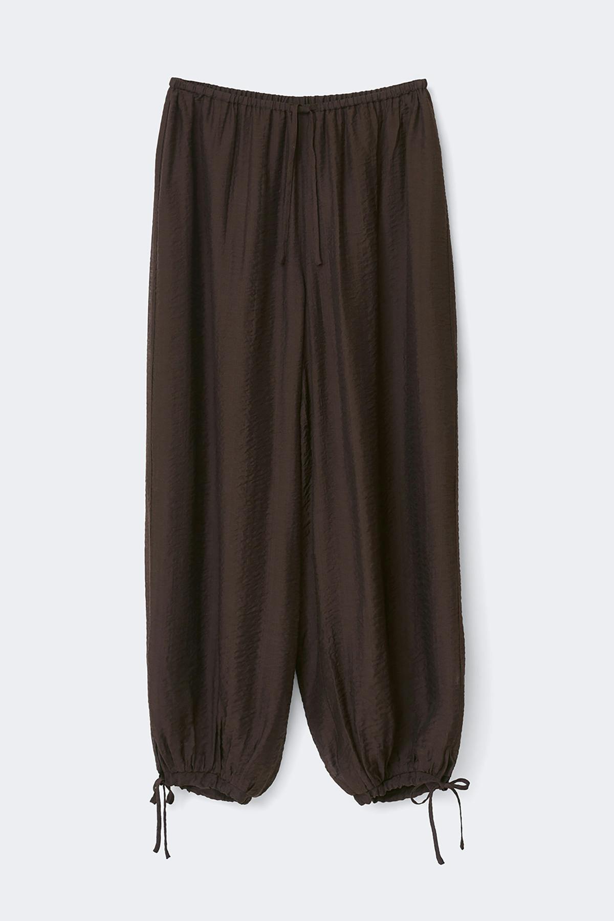Sheer balloon trousers