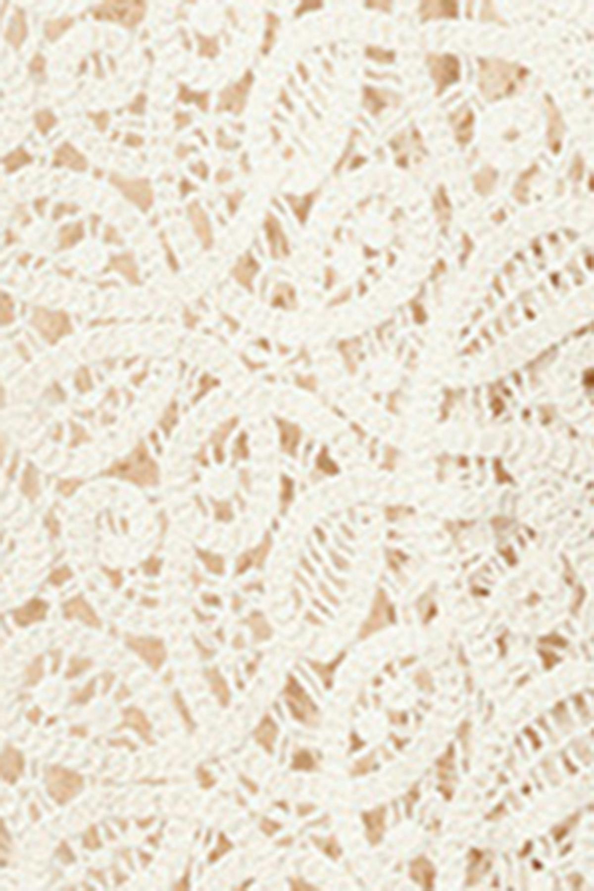 Knitted crochet shirt