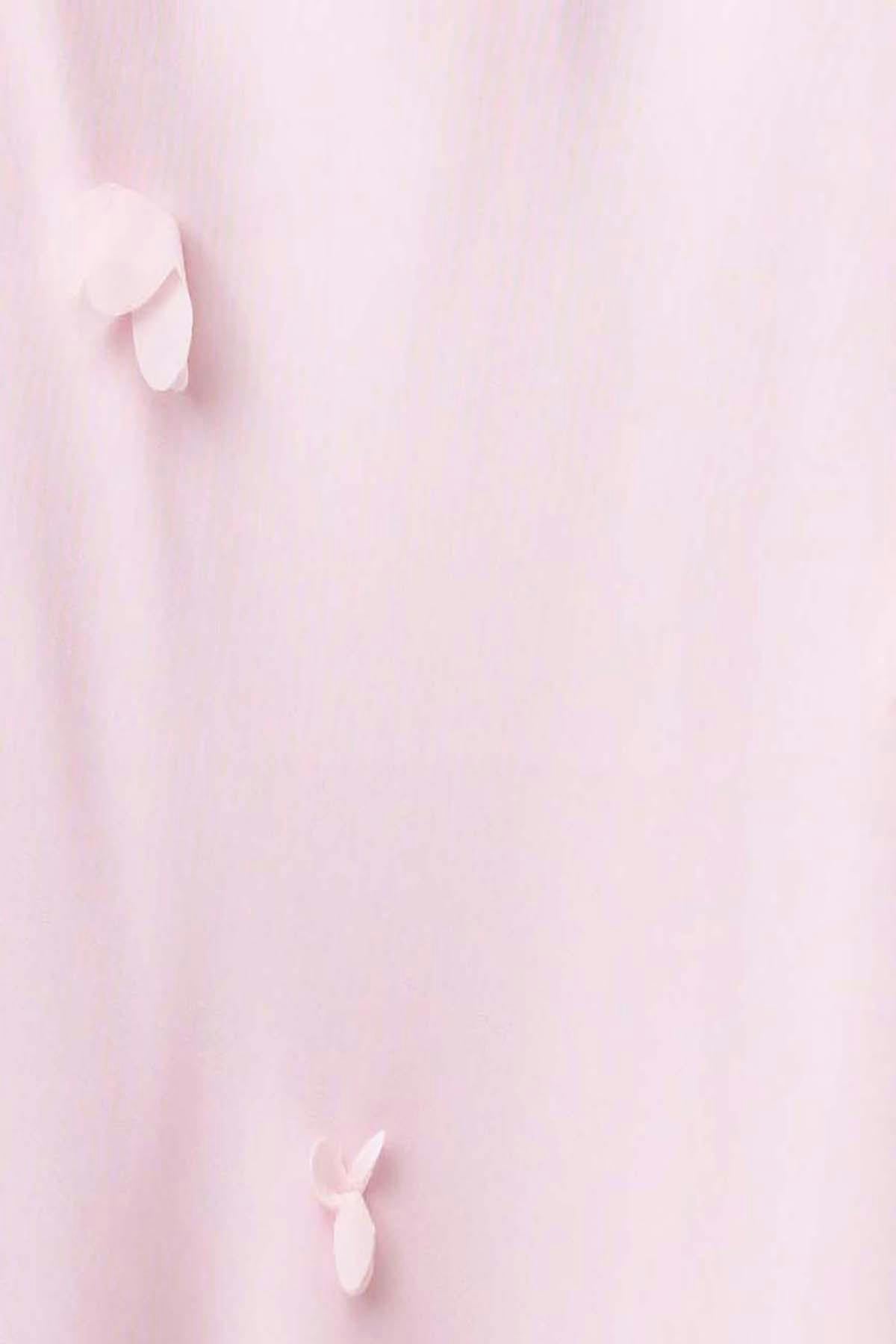 Floral maxi cowlneck dress