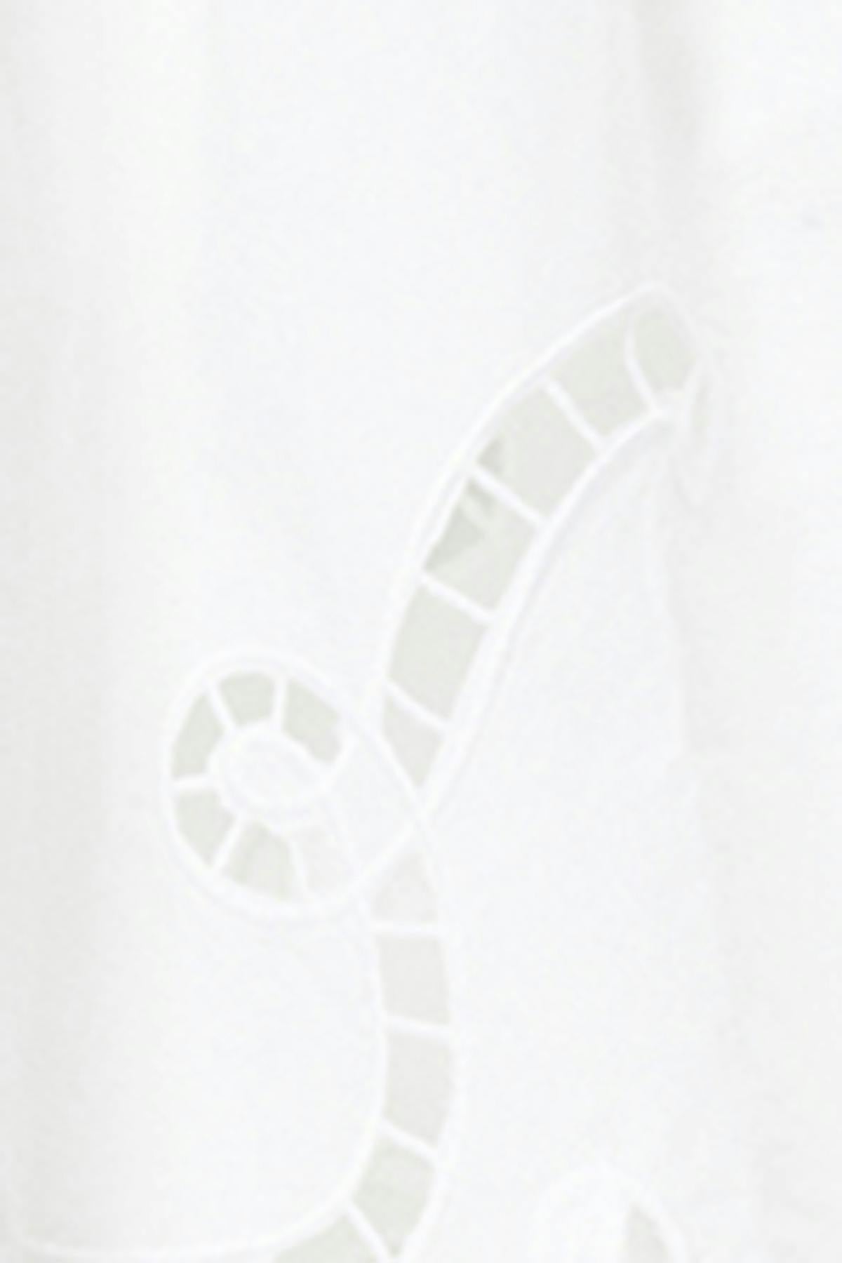 Poplin skirt