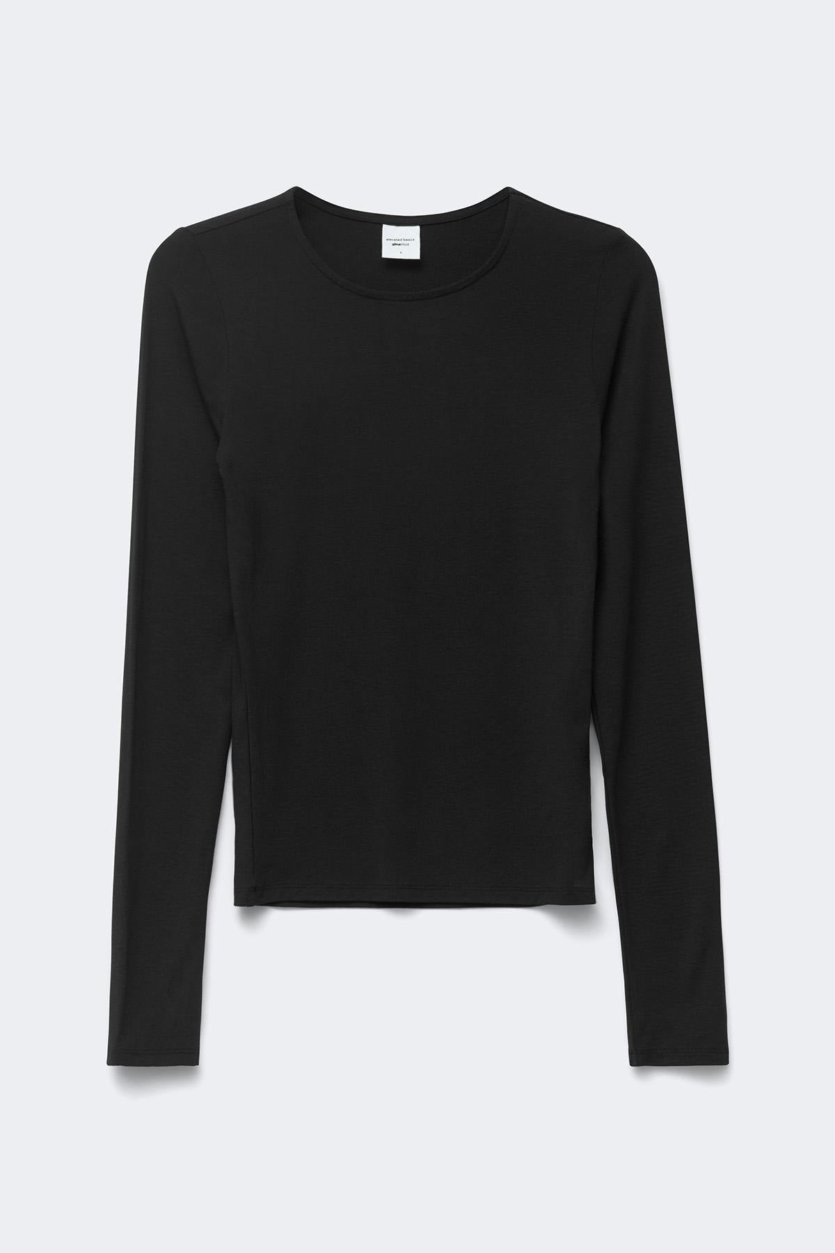 Slim fit long sleeve top