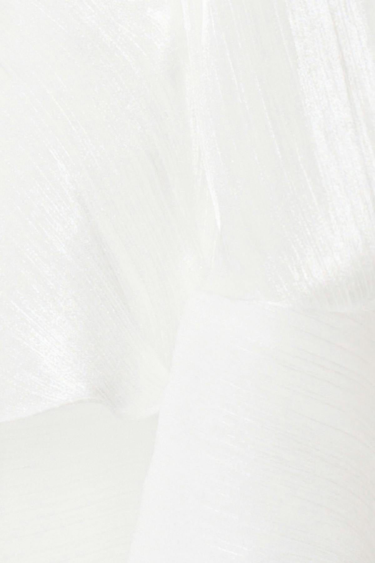 Flowy frill mini dress