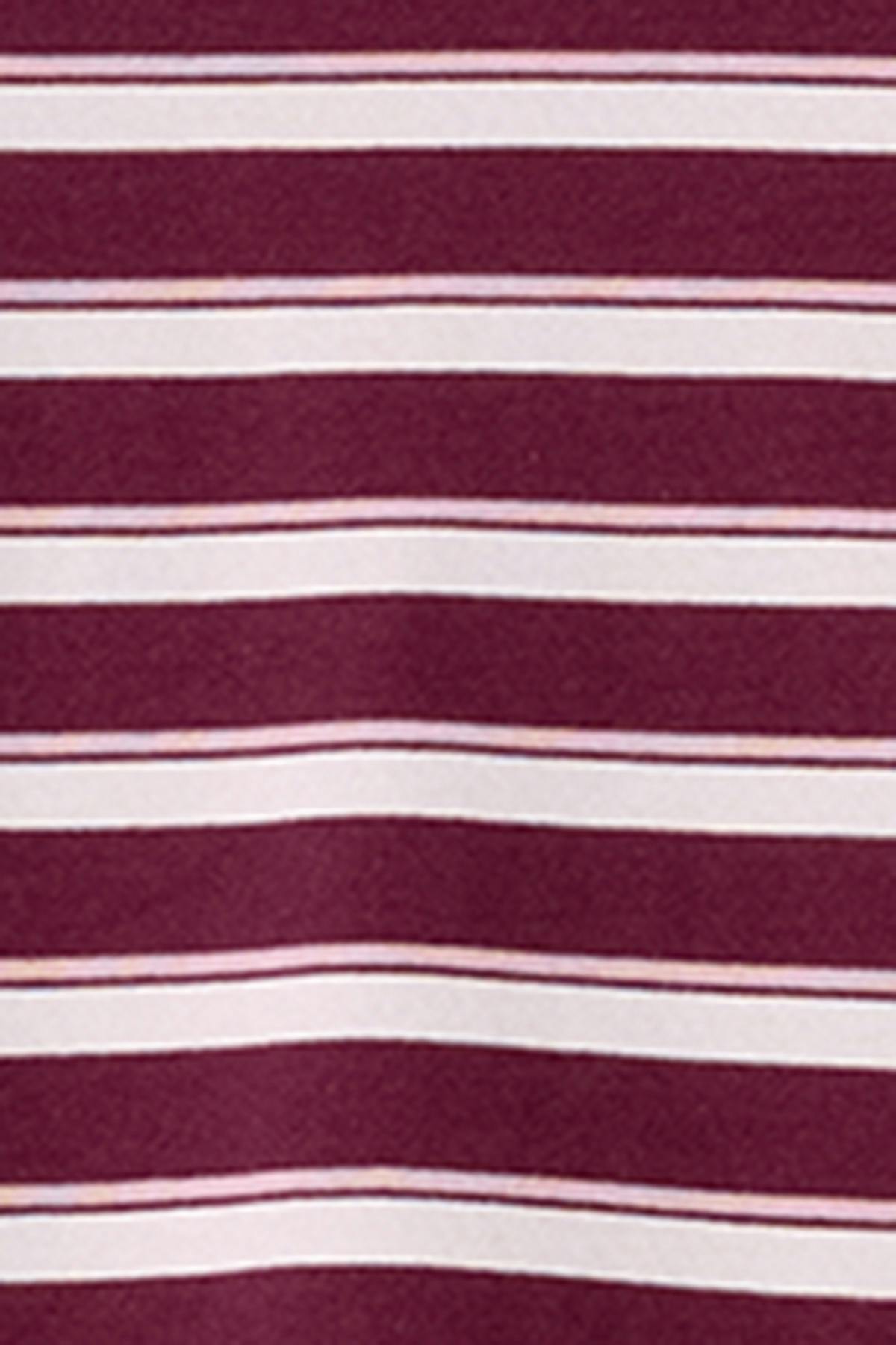 Stripe long sleeve tee