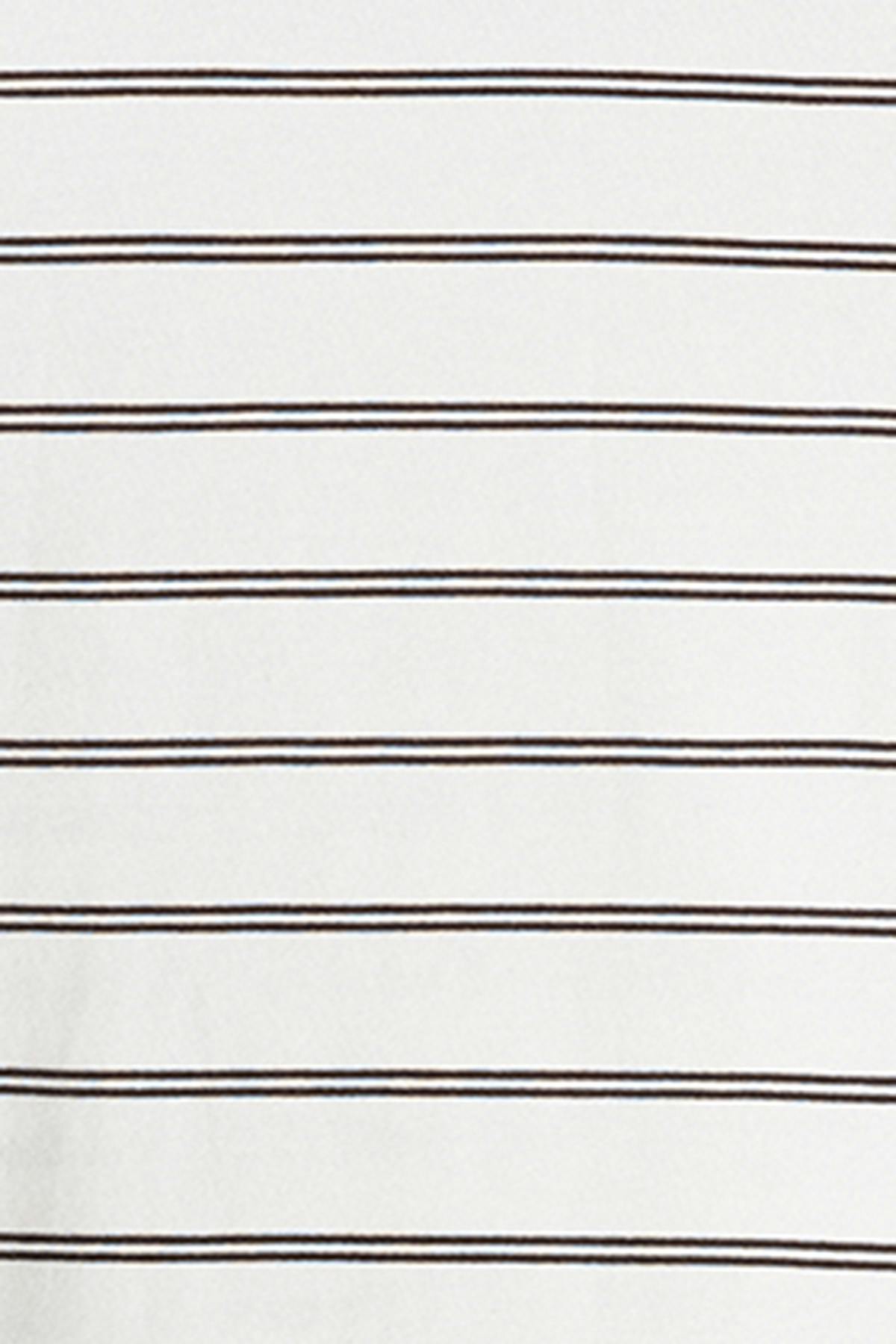 Stripe long sleeve tee