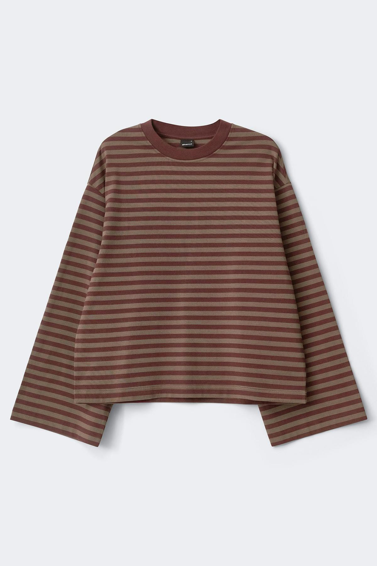 Stripe long sleeve tee