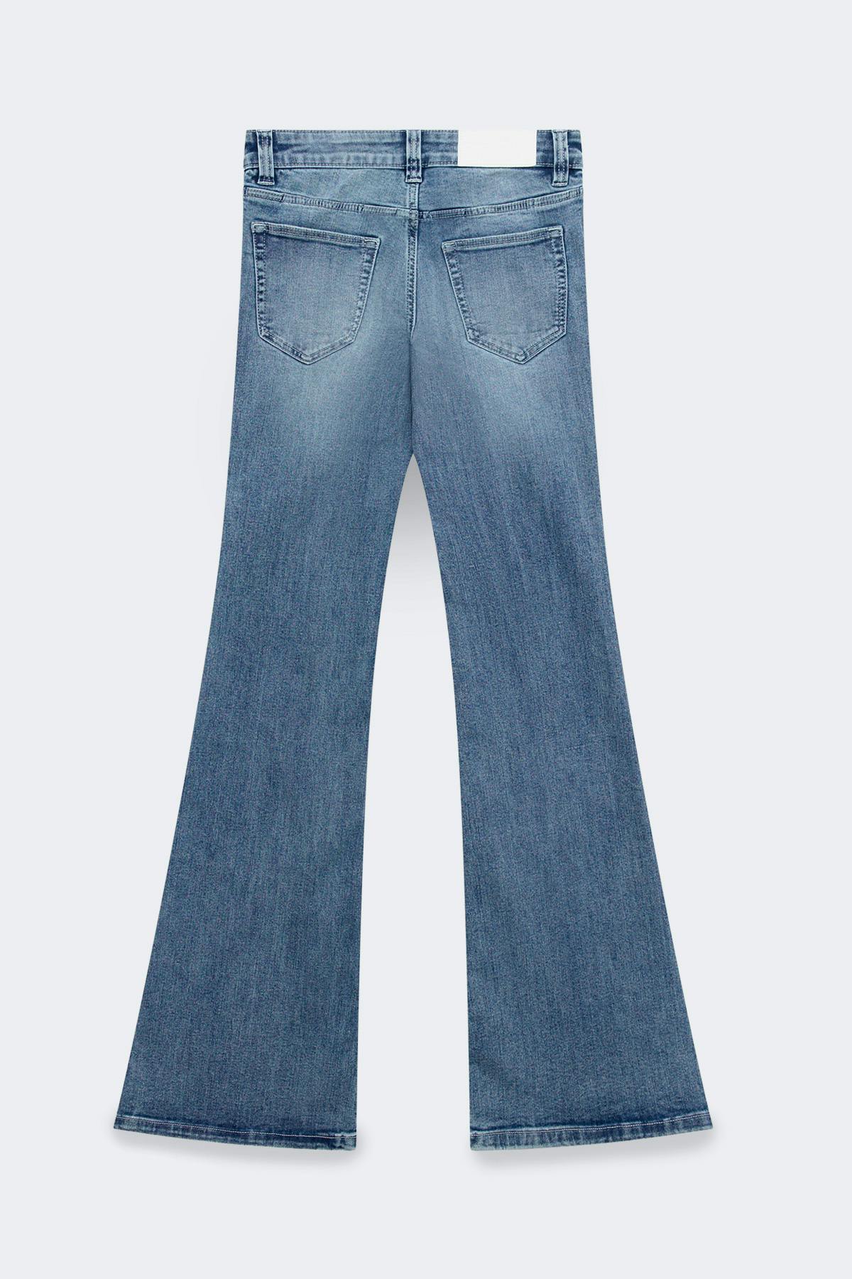 Glow low flare jeans