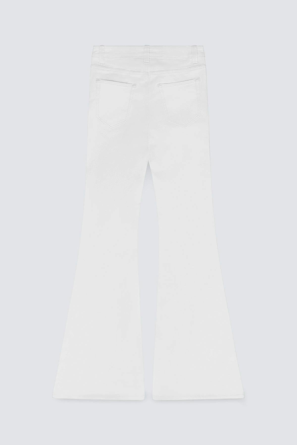 Glow low flare petite jeans