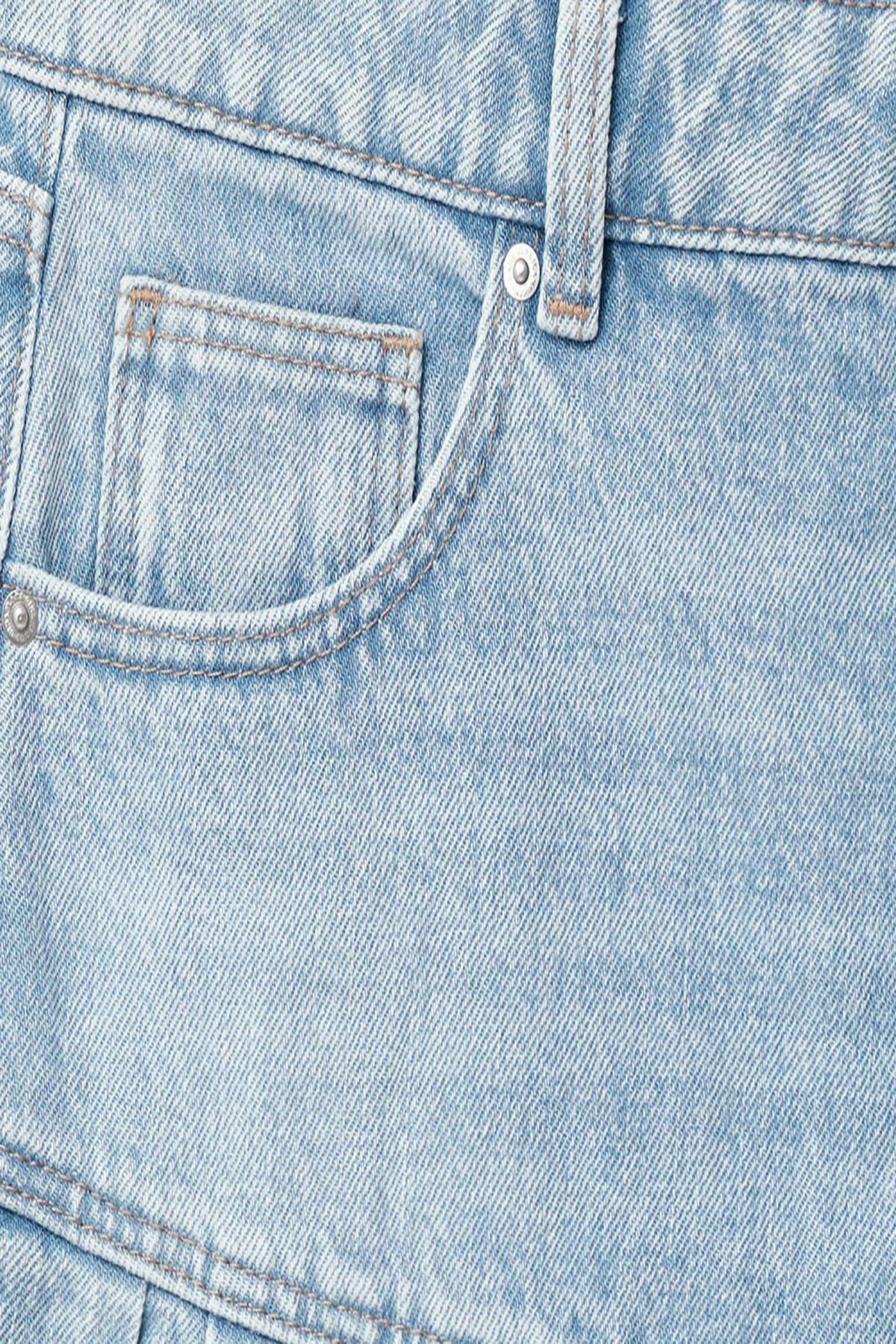 Ruffle babe denim skirt