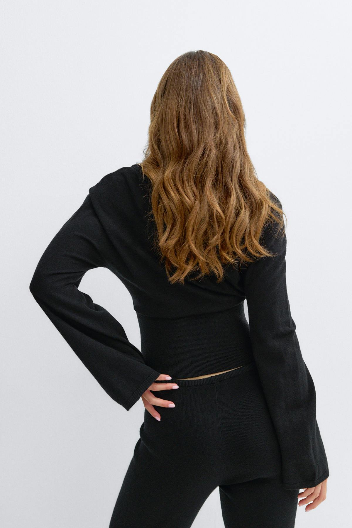 Knitted loungewear top