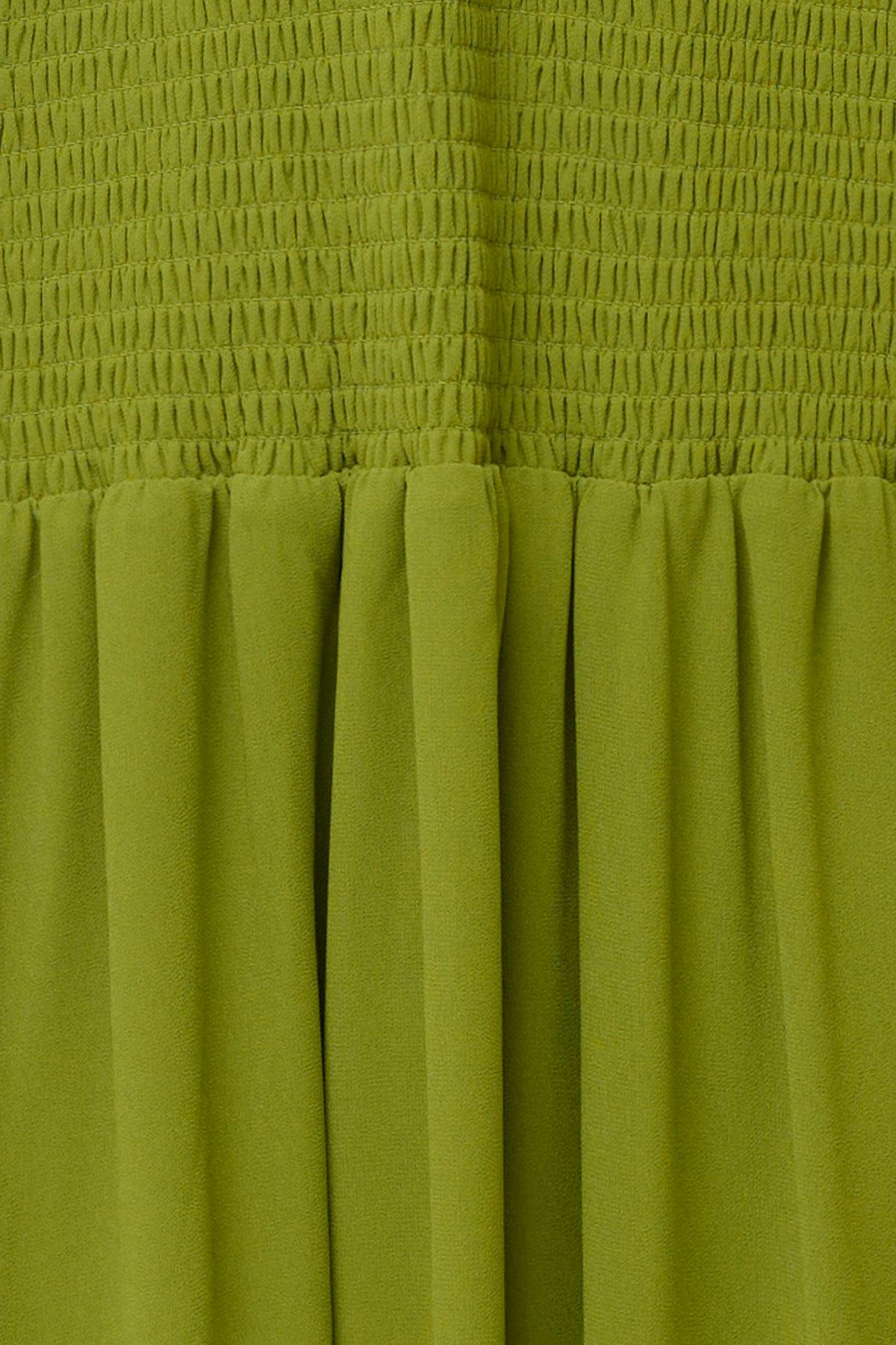 Smock maxi dress