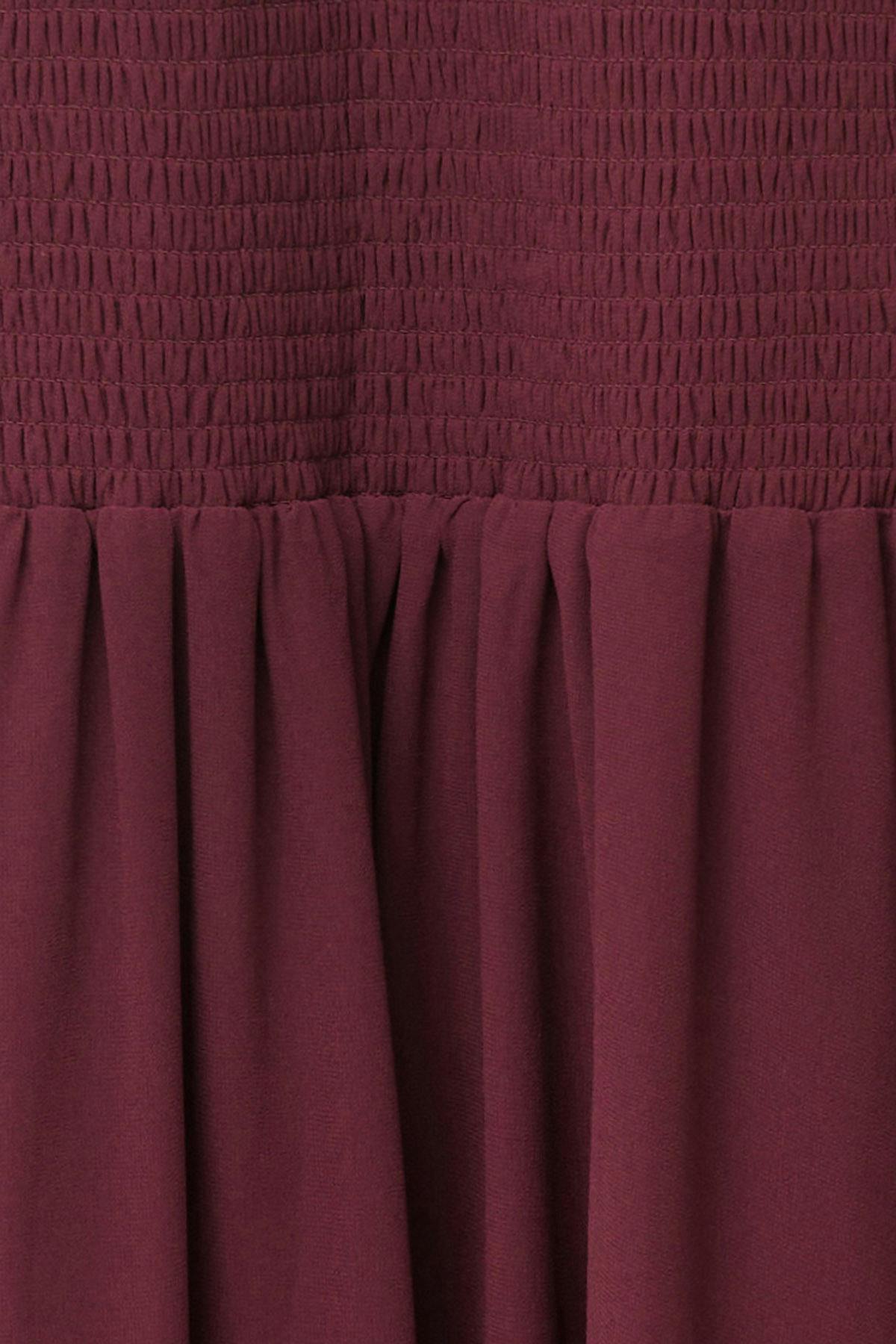 Smock maxi dress