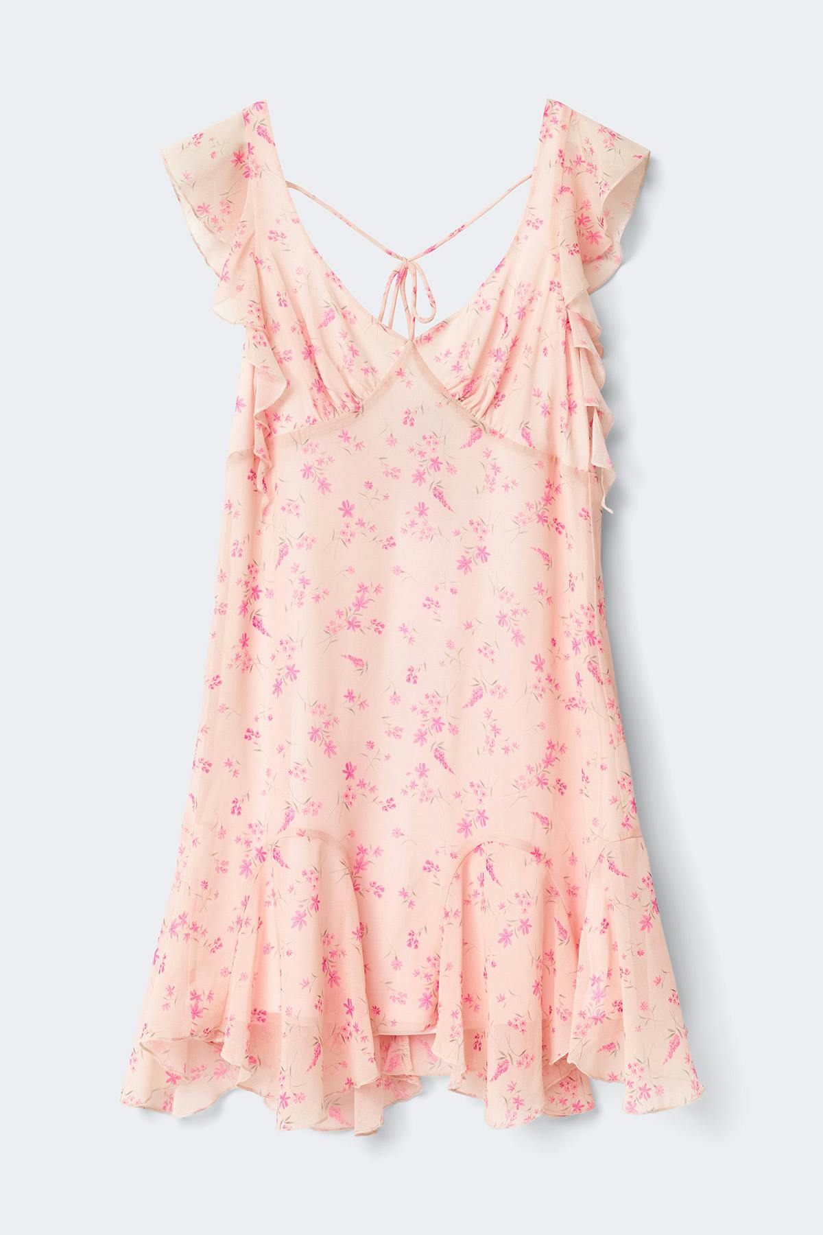 Mini frill dress