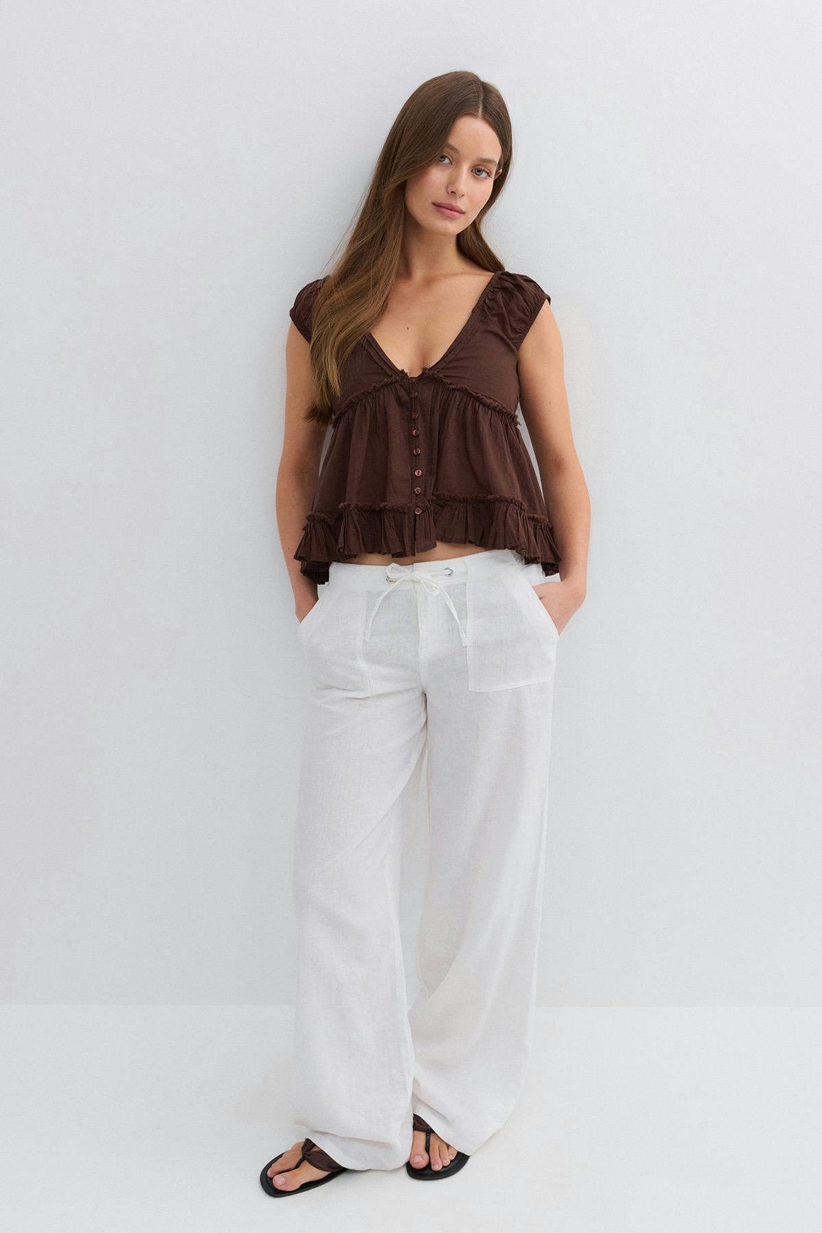Peplum top