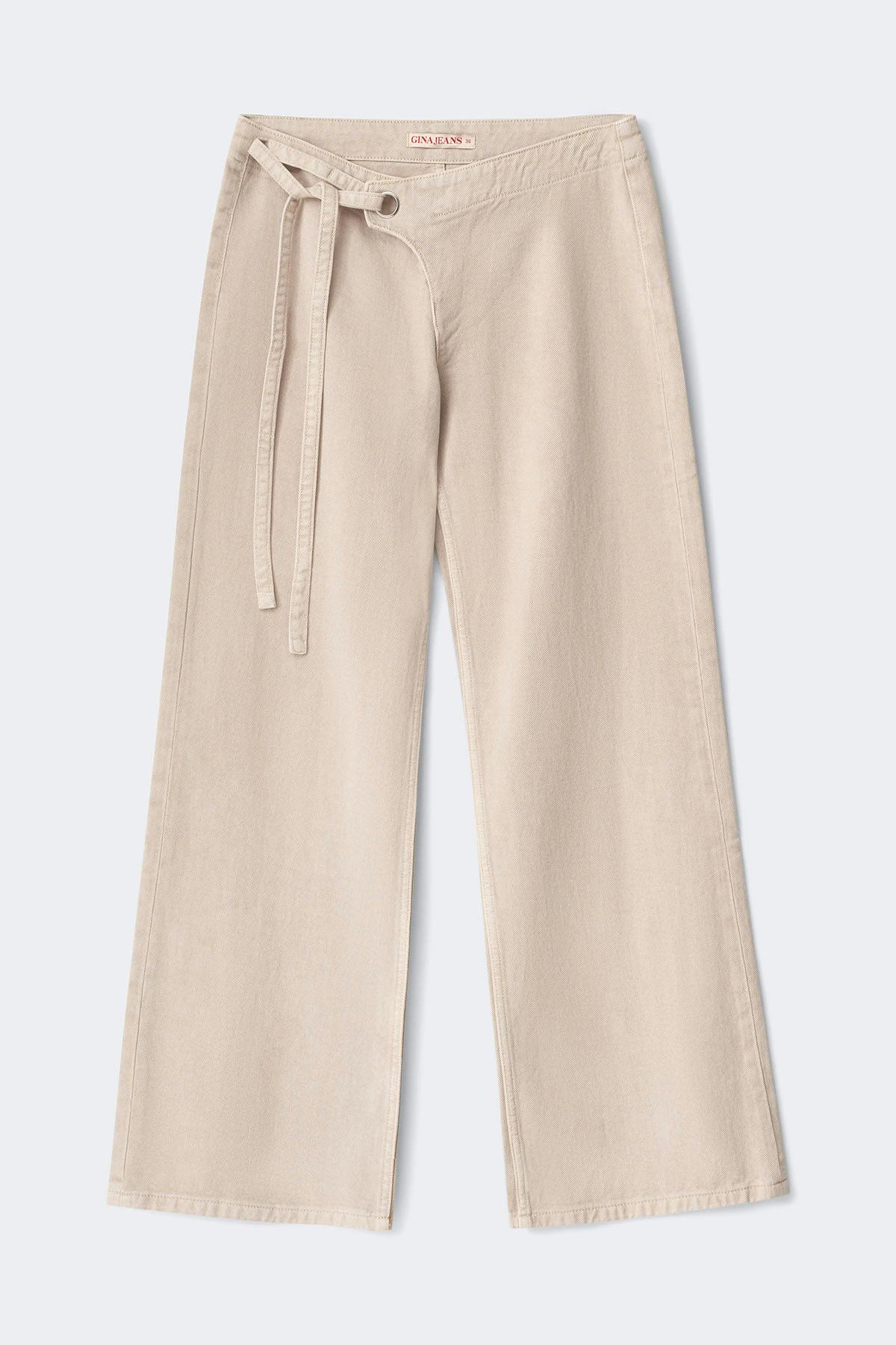 Side knot jeans