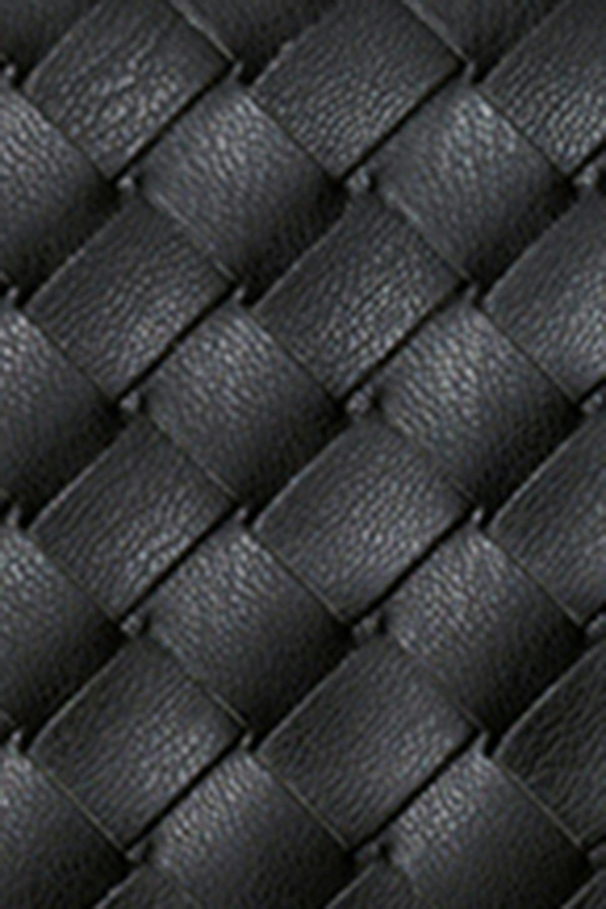 Braided clutch bag
