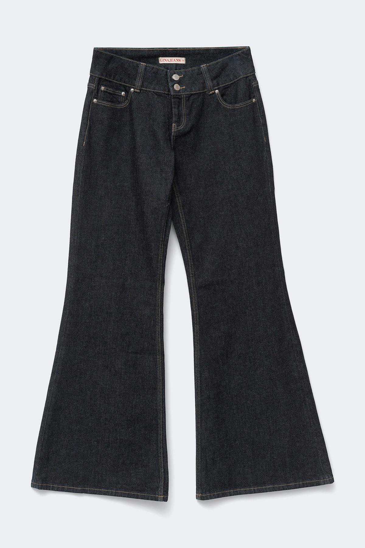 Loose flare jeans