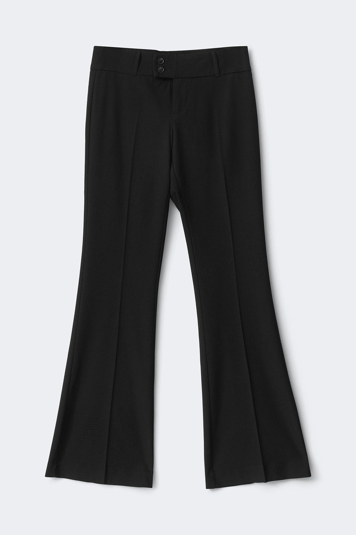 Sassy low bootcut trousers