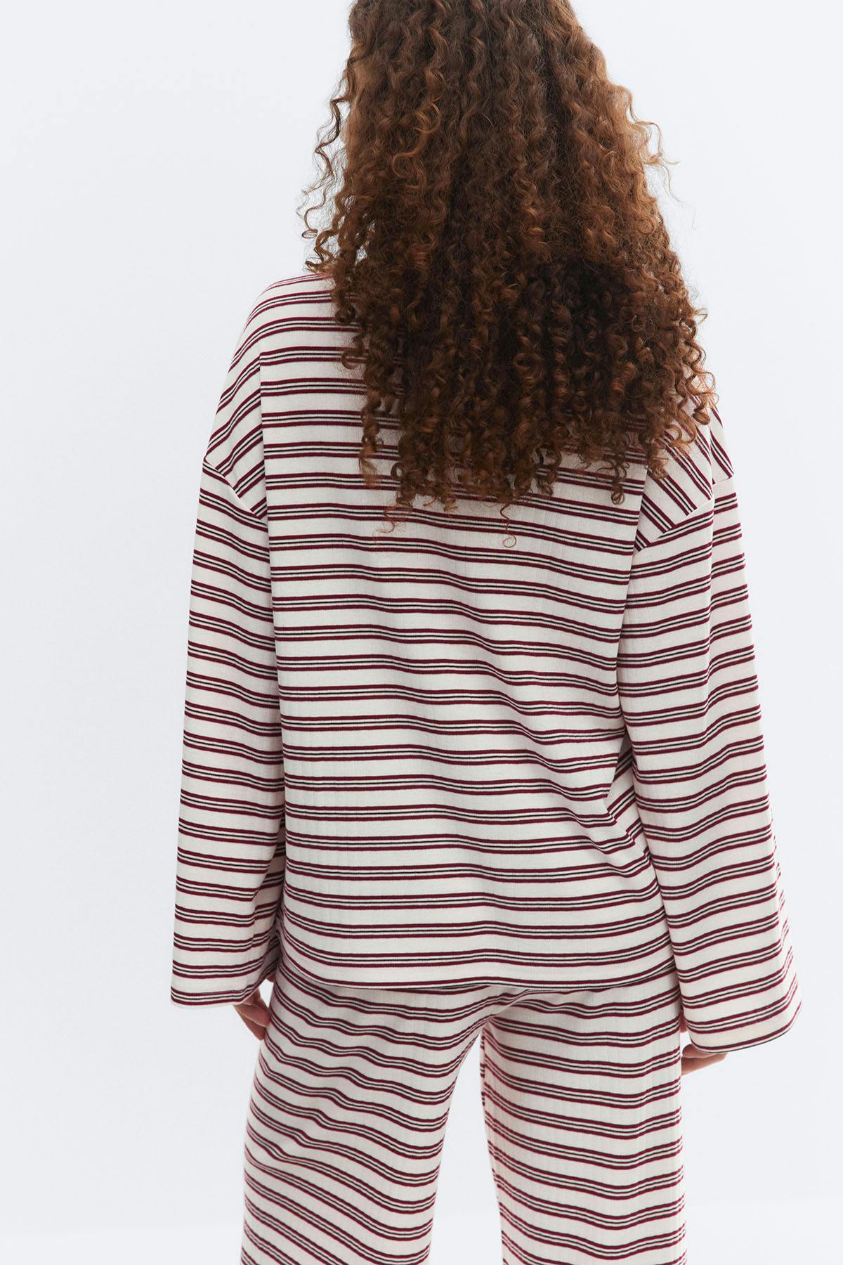 Soft loungewear longsleeve top