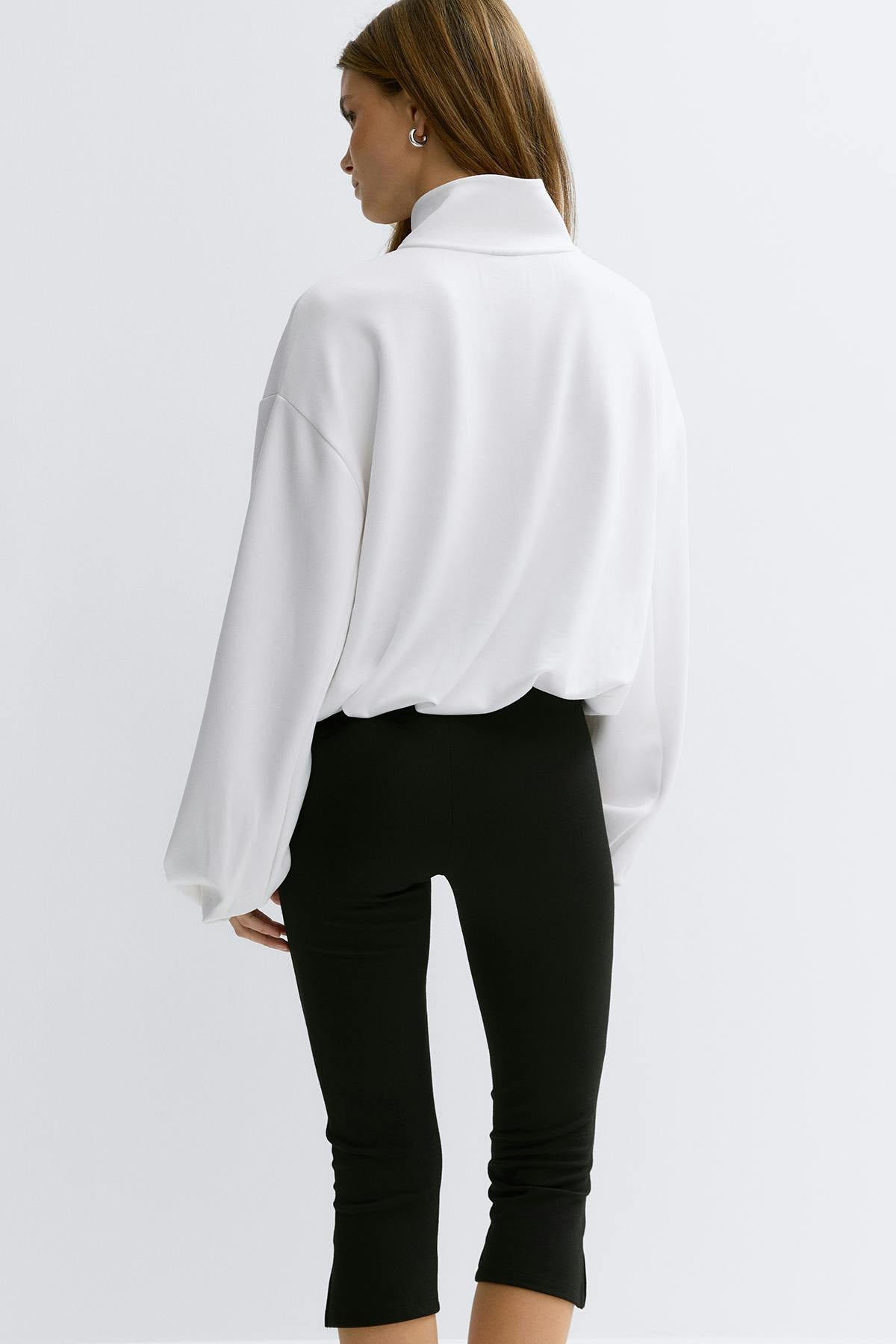 Soft sporty zip jacket