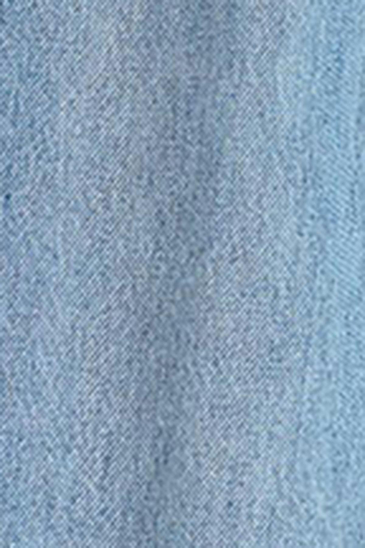 Twisted wide jeans