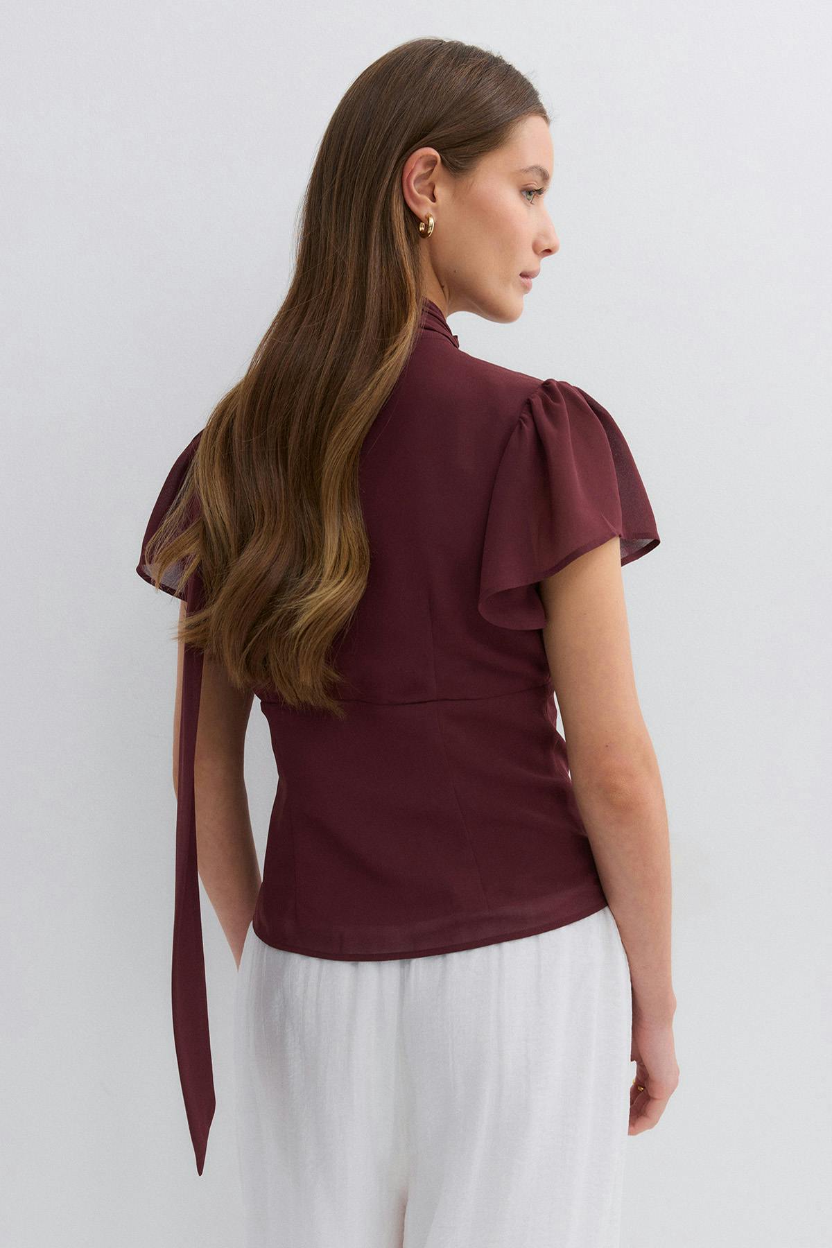 Sheer blouse