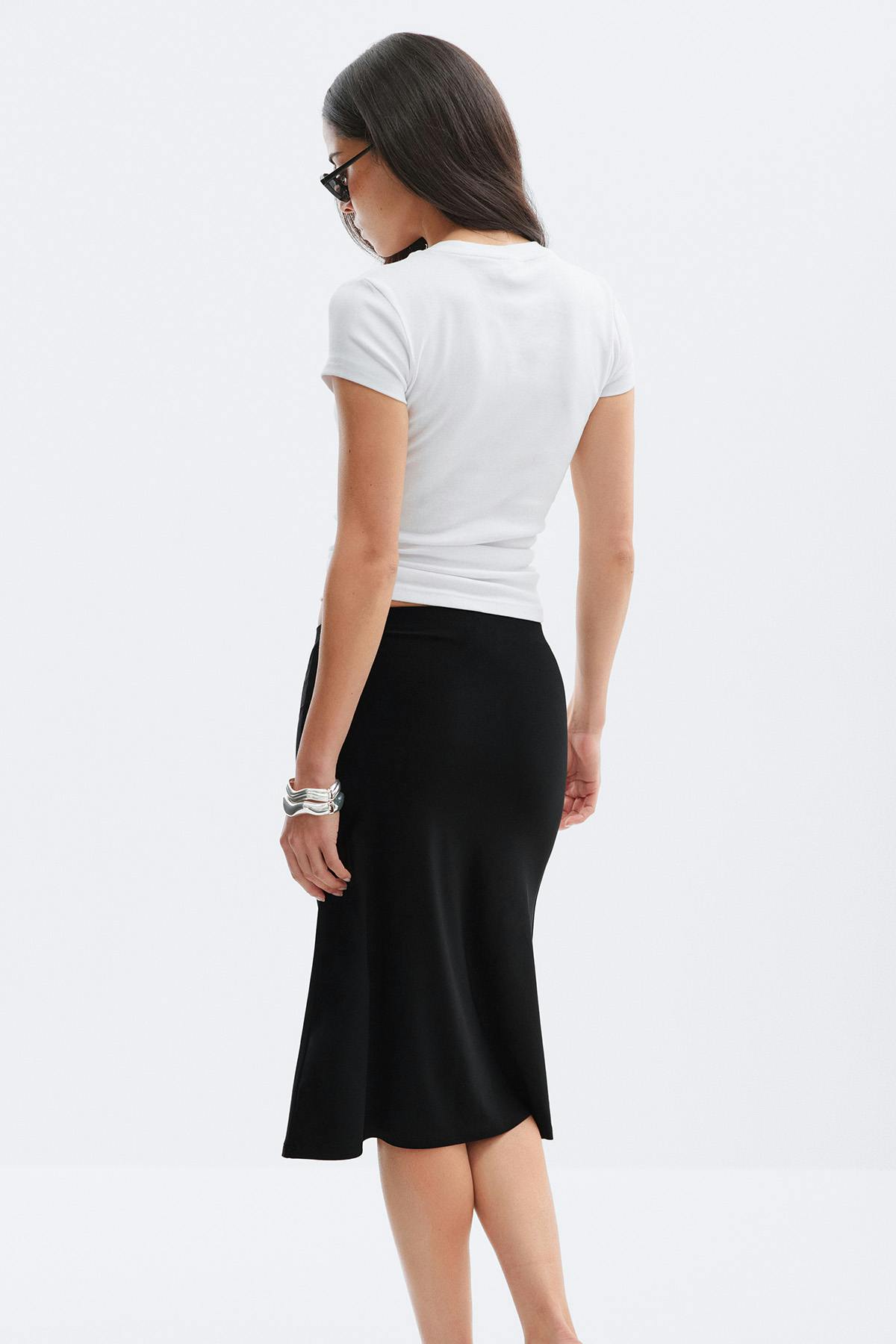 90s midi skirt