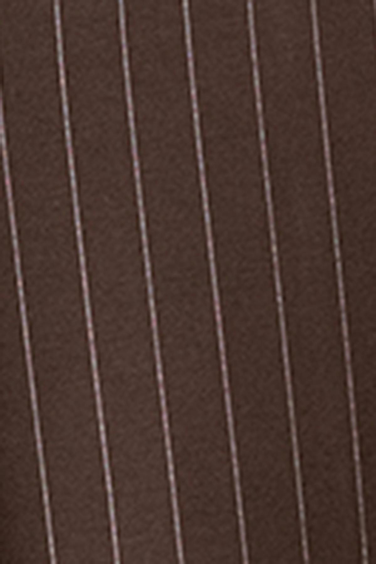 Mid waist flare trousers