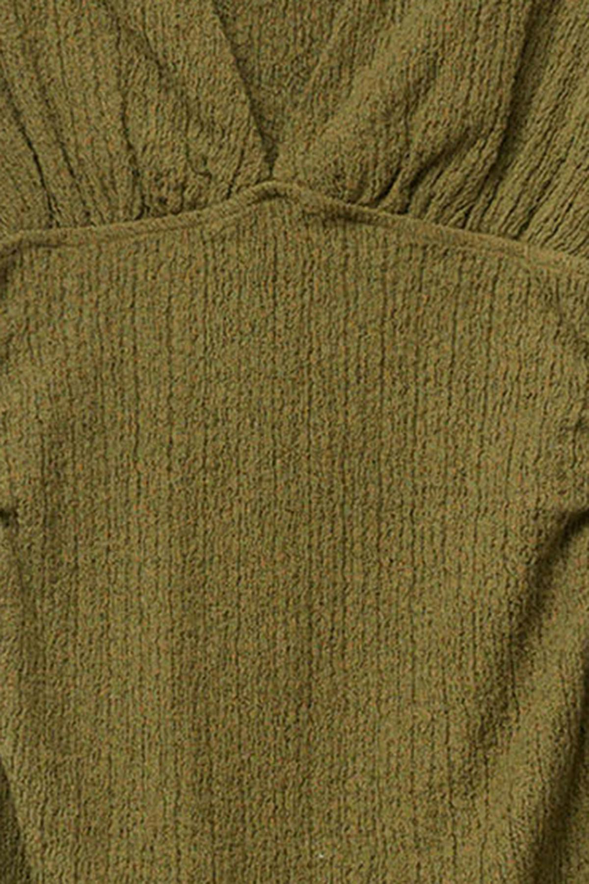 Textured mini dress