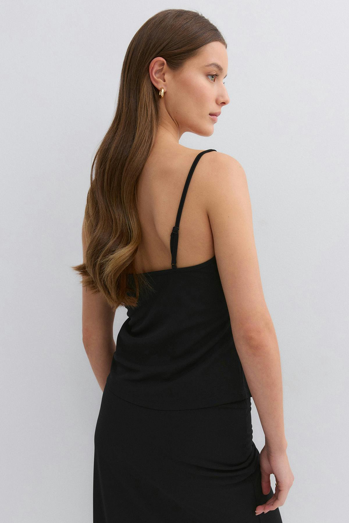 Lace detail singlet