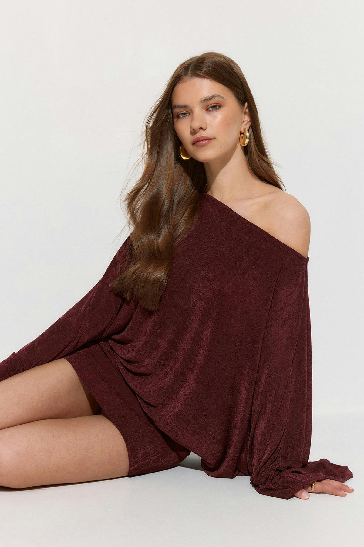 Slouchy mini dress