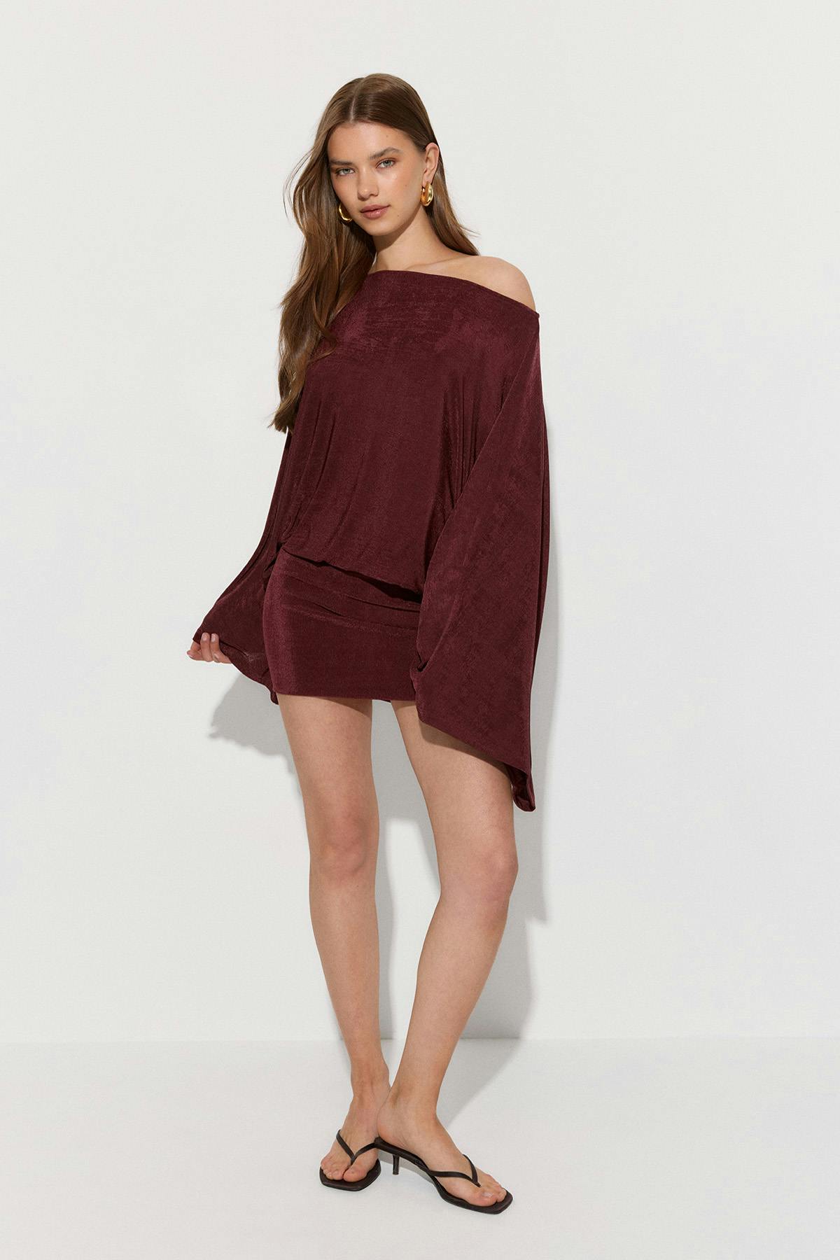 Slouchy mini dress