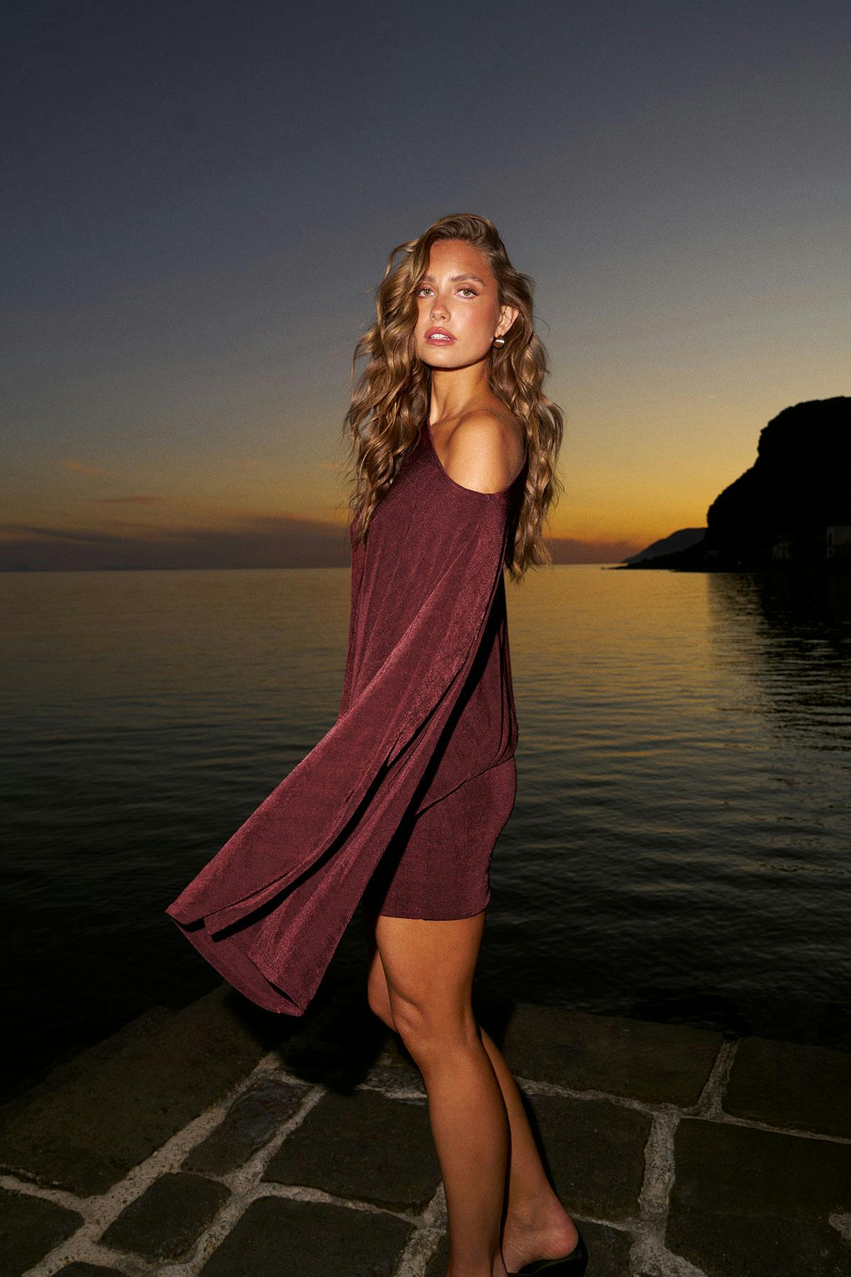 Slouchy mini dress