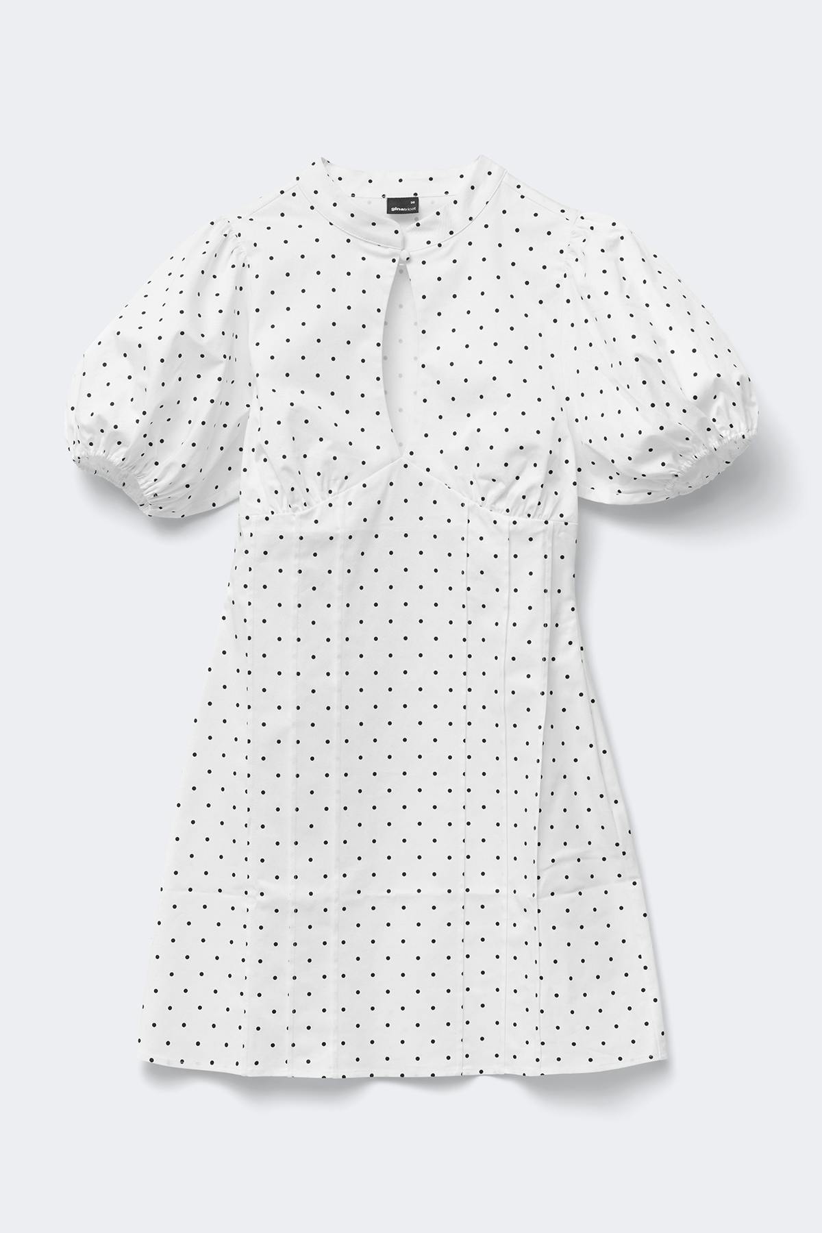 Keyhole mini dress