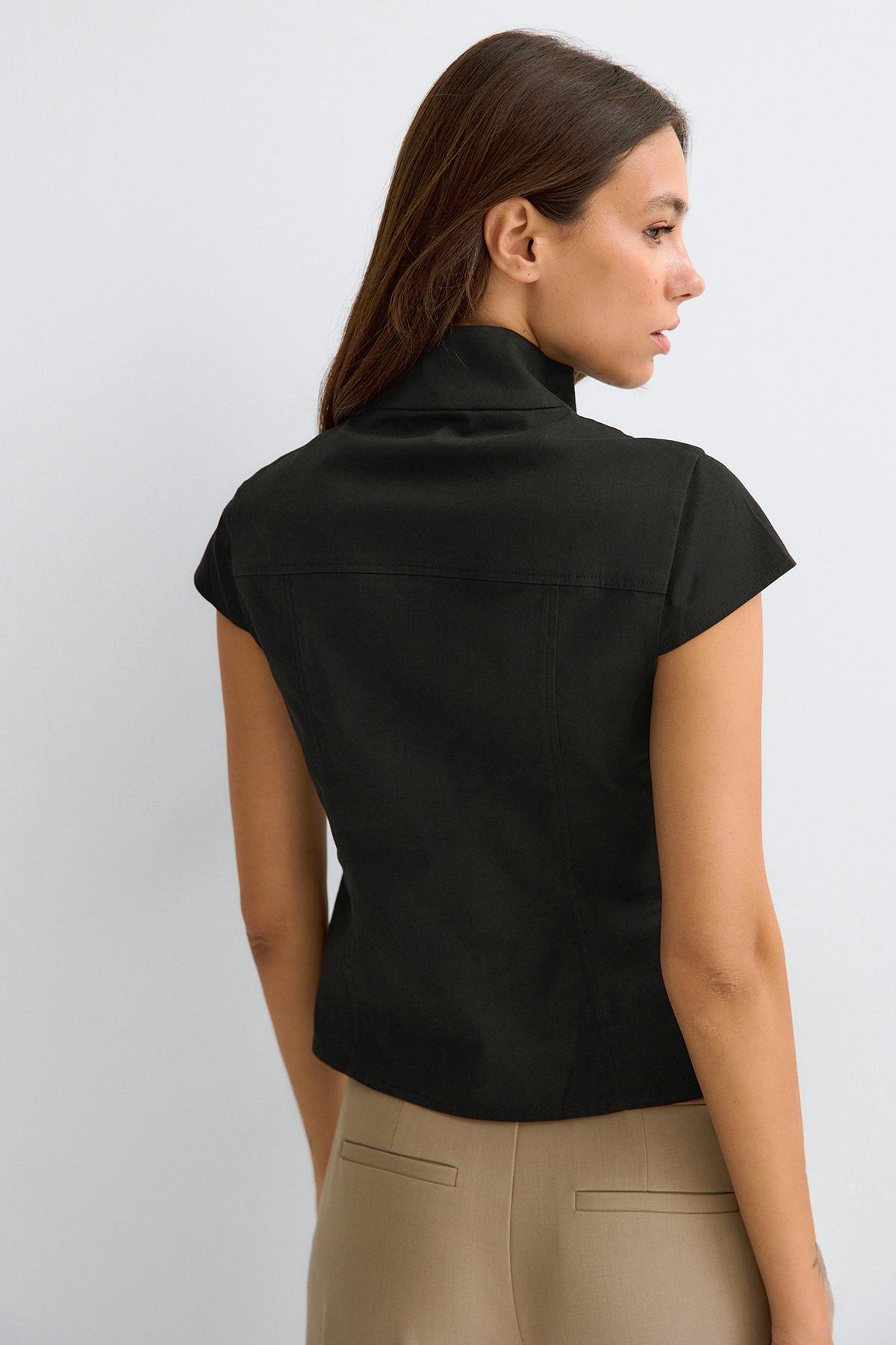 Button up top