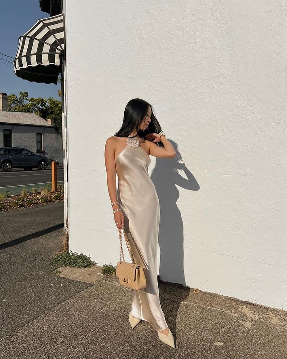 Concorde & Caviar Applique Dress
