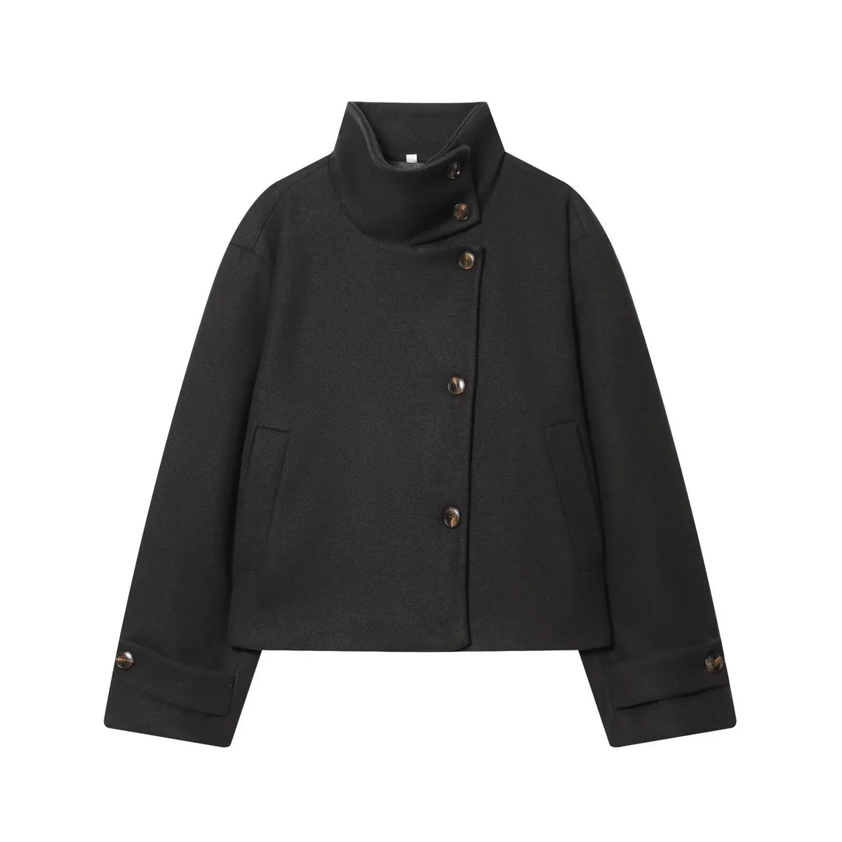 Diana Tricot High-Neck Jacket